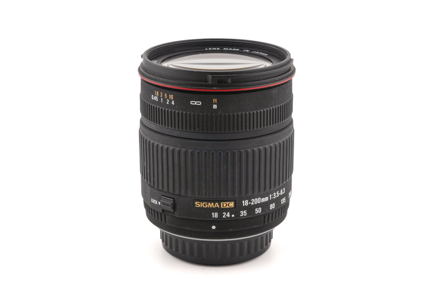 Sigma 18-200mm f3.5-6.3 DC Zoom - Lens