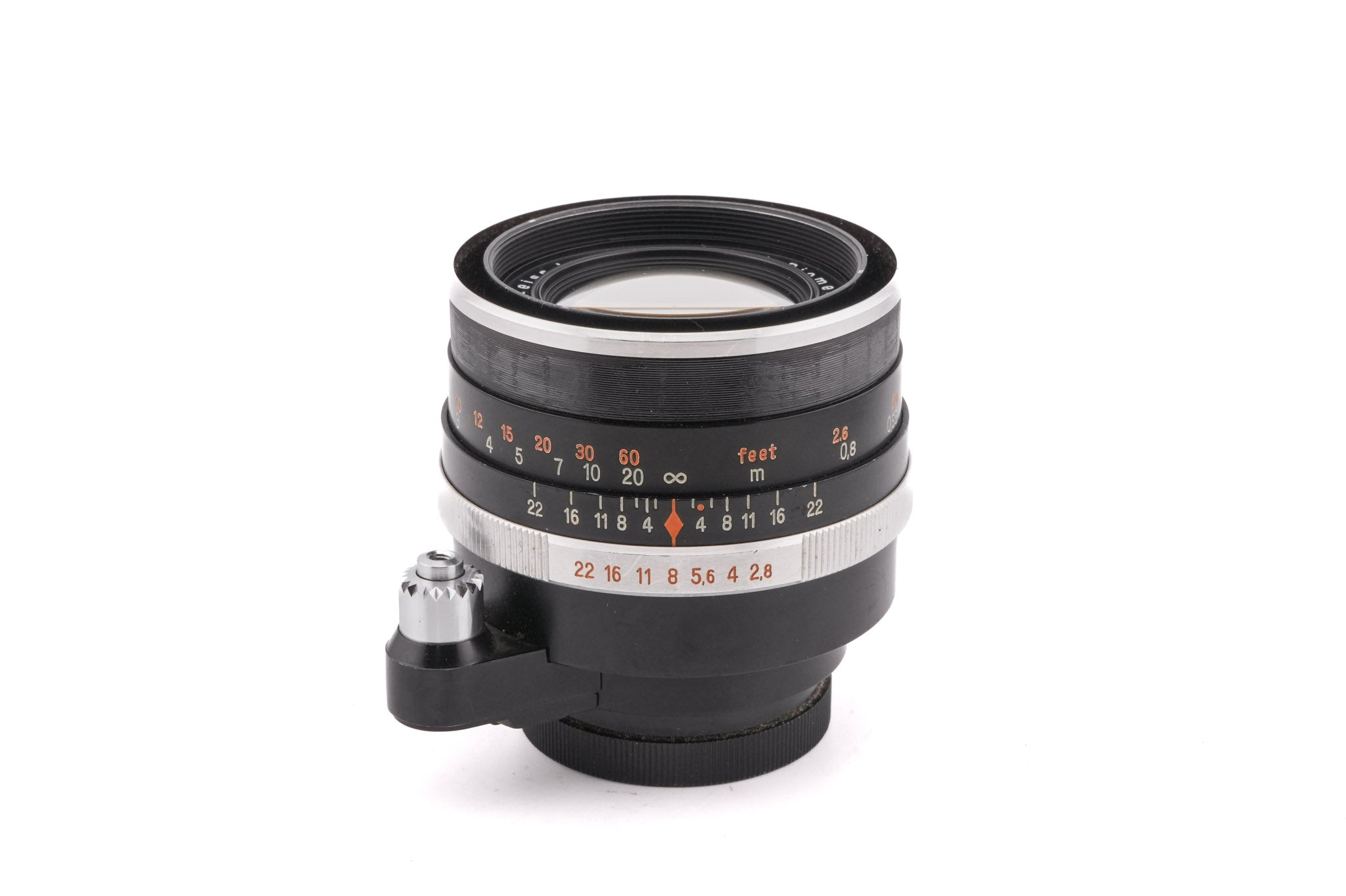 Monture Pentacon F Carl Zeiss Jena Tessar 50Mm F2.8 Zebra Print M42 en Monture Pentacon F Carl Zeiss Jena Tessar 50Mm F2.8 Zebra Print M42 en