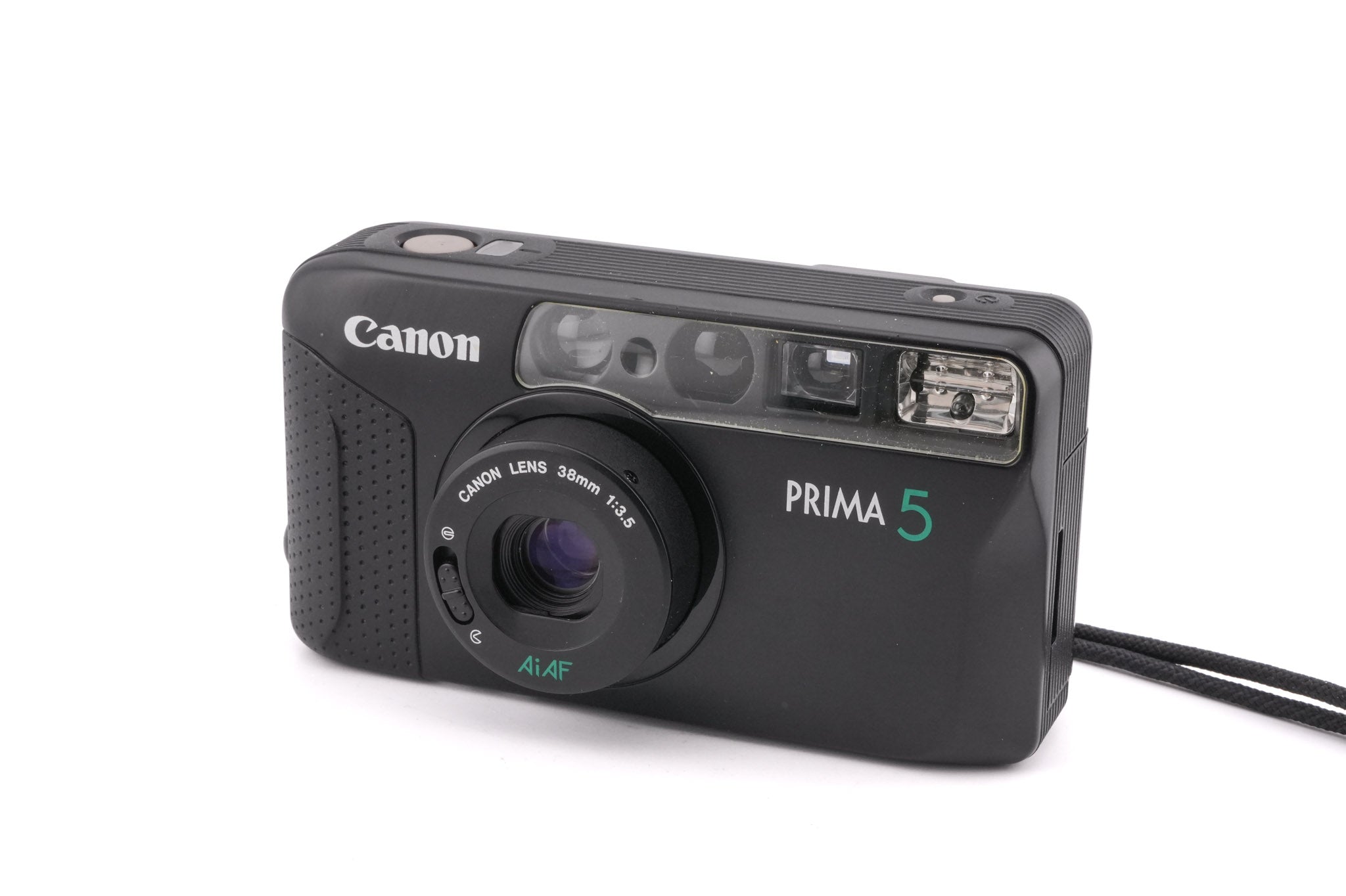 Appareil Photo Compact Canon Prima 5 – 38mm, Flash Intégré, Argentique Occasion