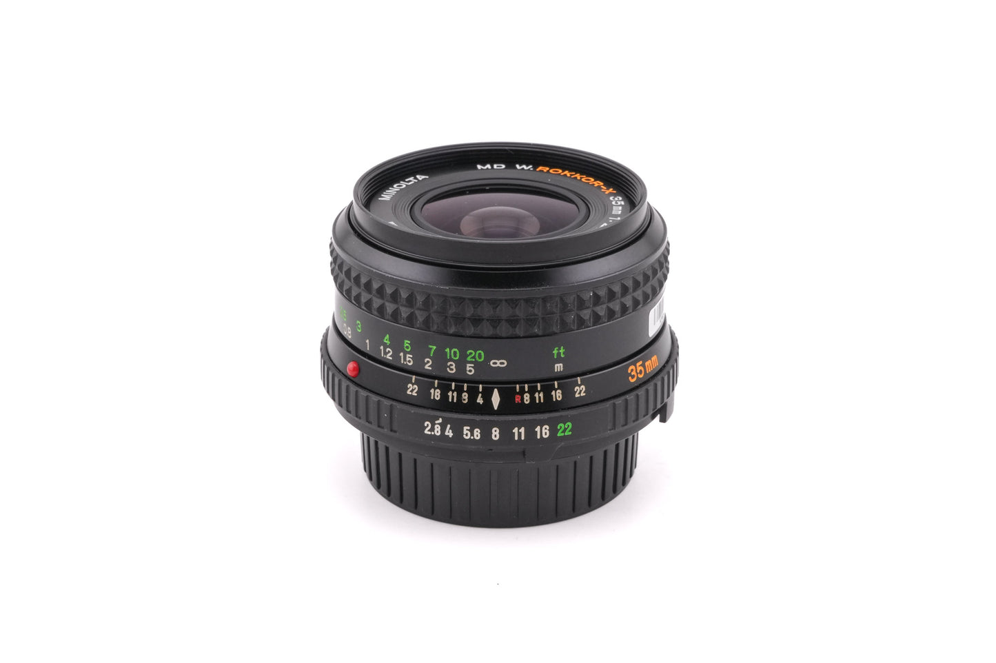 Minolta 35mm f2.8 MD W.Rokkor-X MC - Lens
