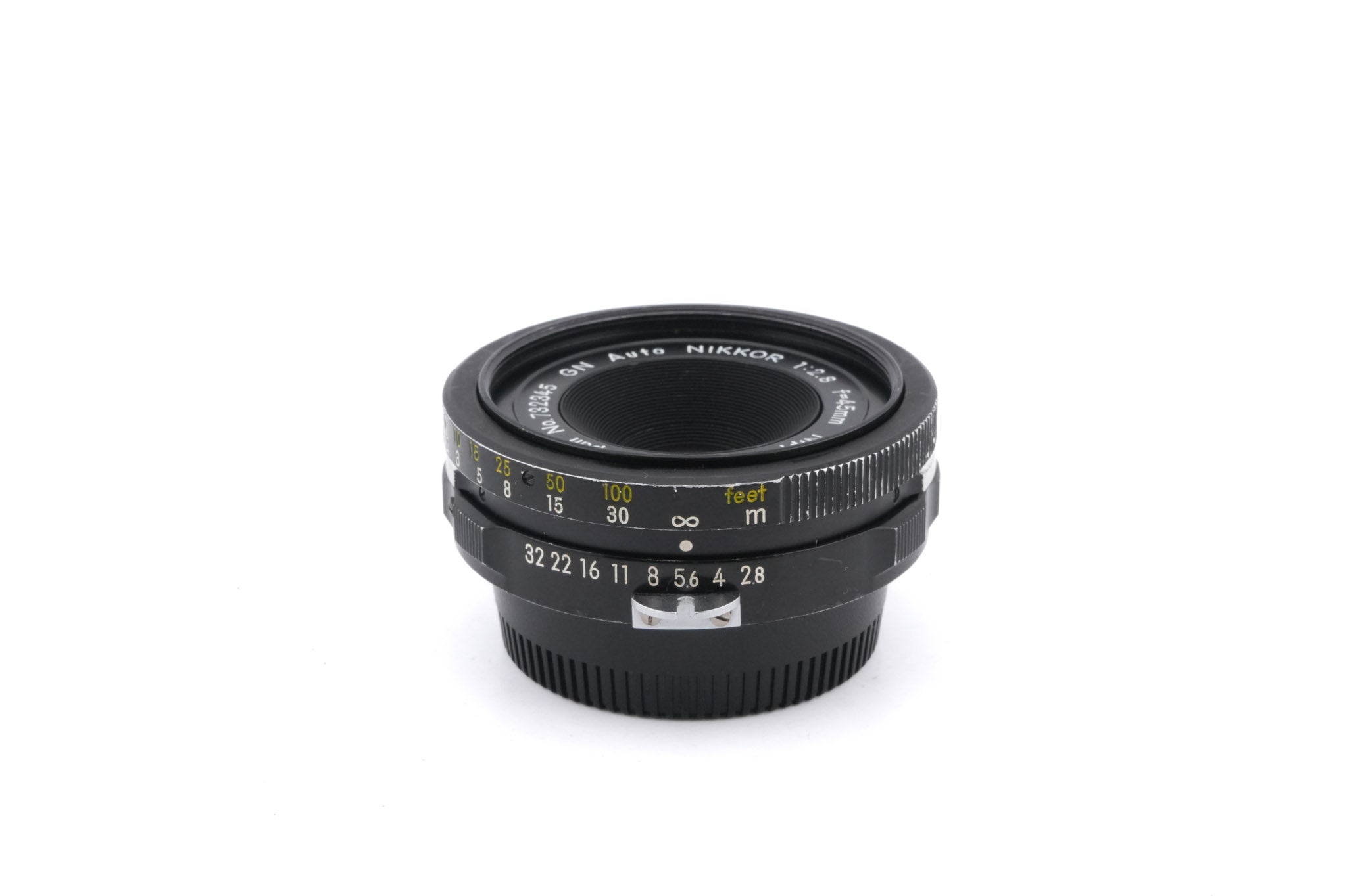 Nikon 45mm f2.8 Auto Nikkor GN Pre-AI – Kamerastore