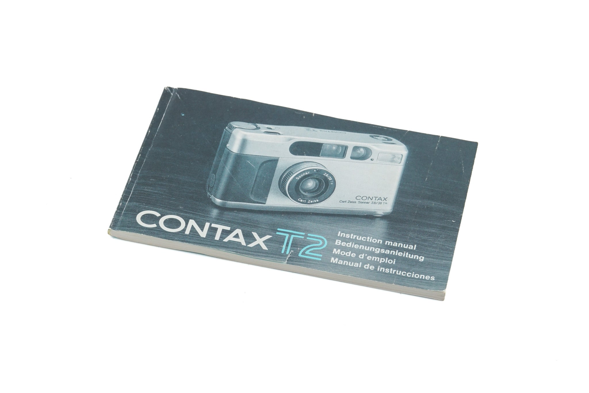 Contax T2 Instructions – Kamerastore