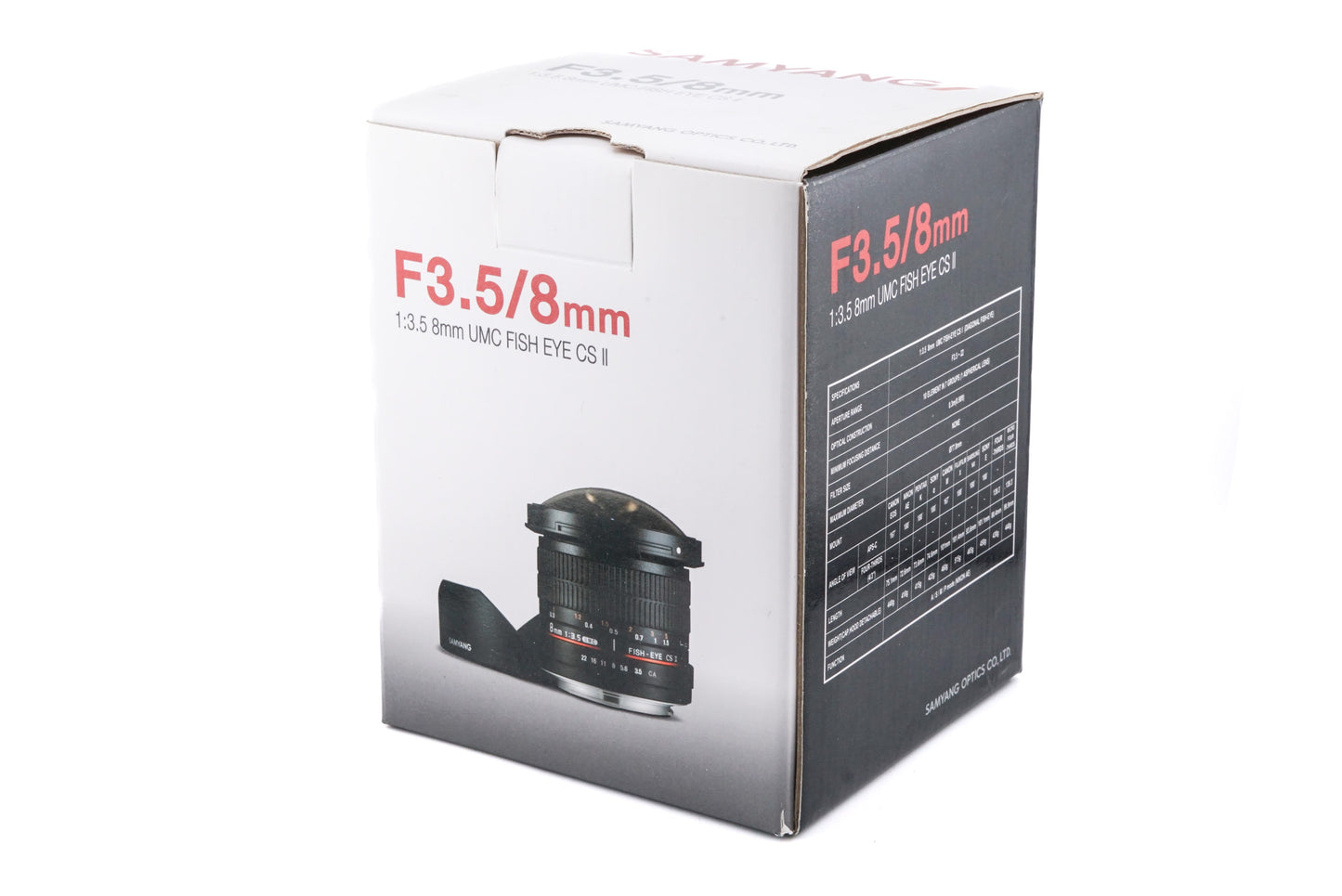 Samyang 8mm f3.5 Fish-Eye UMC CS II