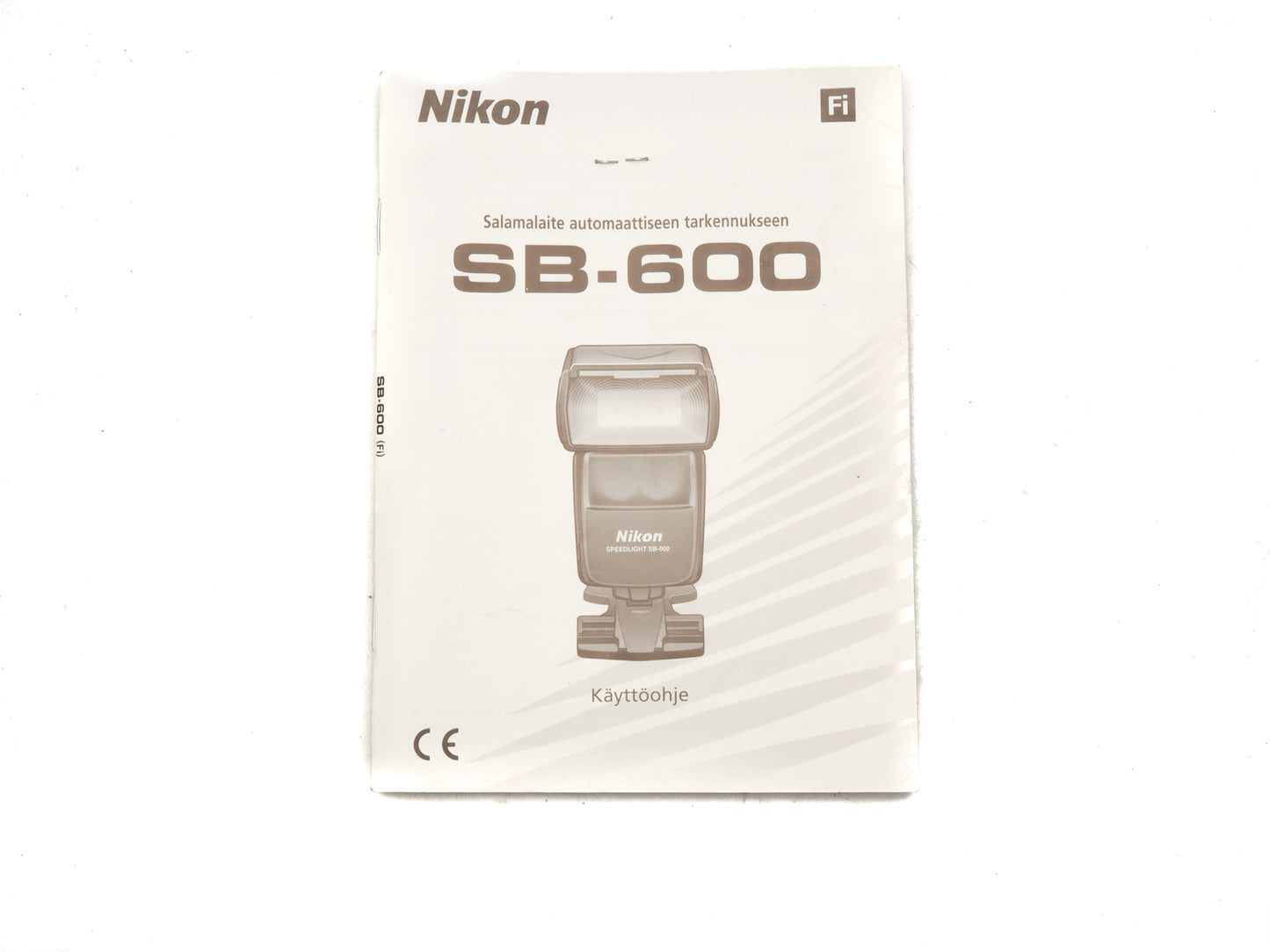 Nikon SB-600 Instructions