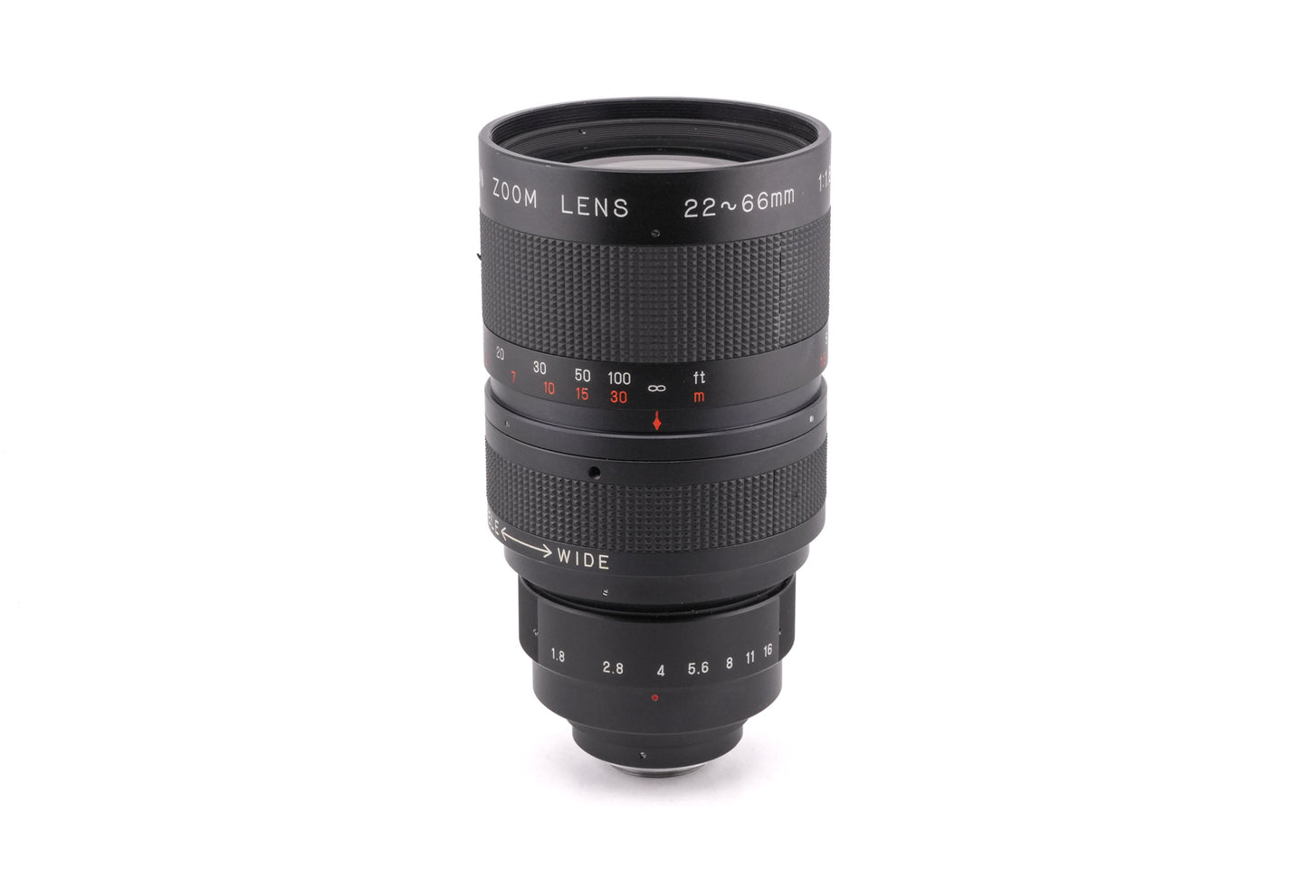 Cosmicar 22-66mm f1.8 TV Lens - Lens