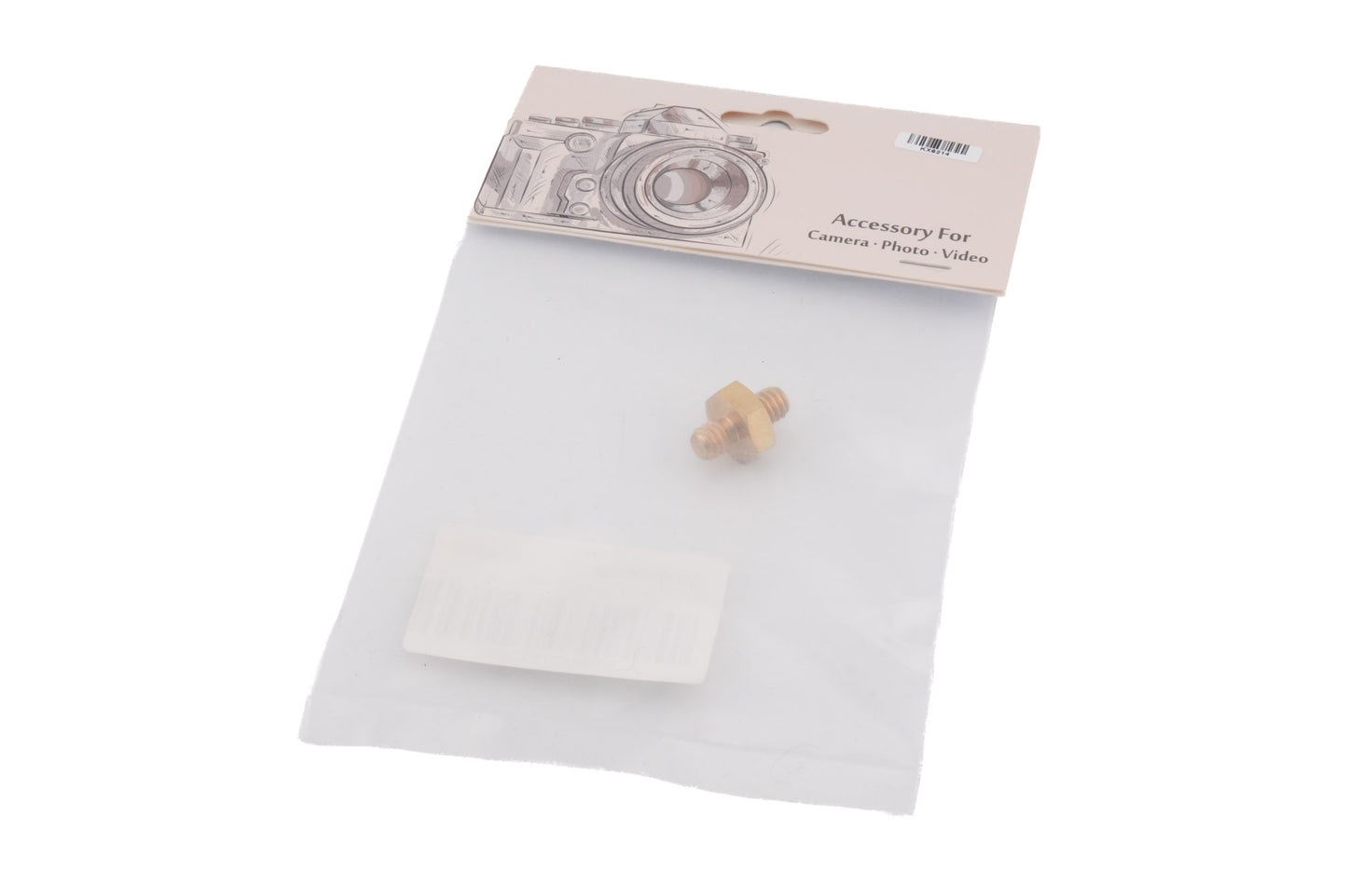 StudioKing 1/4" - 1/4" MC-1060B Male Spigot Adapter