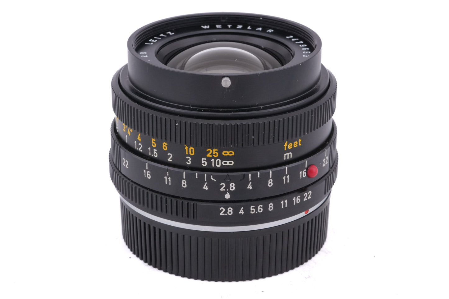 Leica 28mm f2.8 Elmarit-R (Type I) (2-Cam) (11204) - Lens