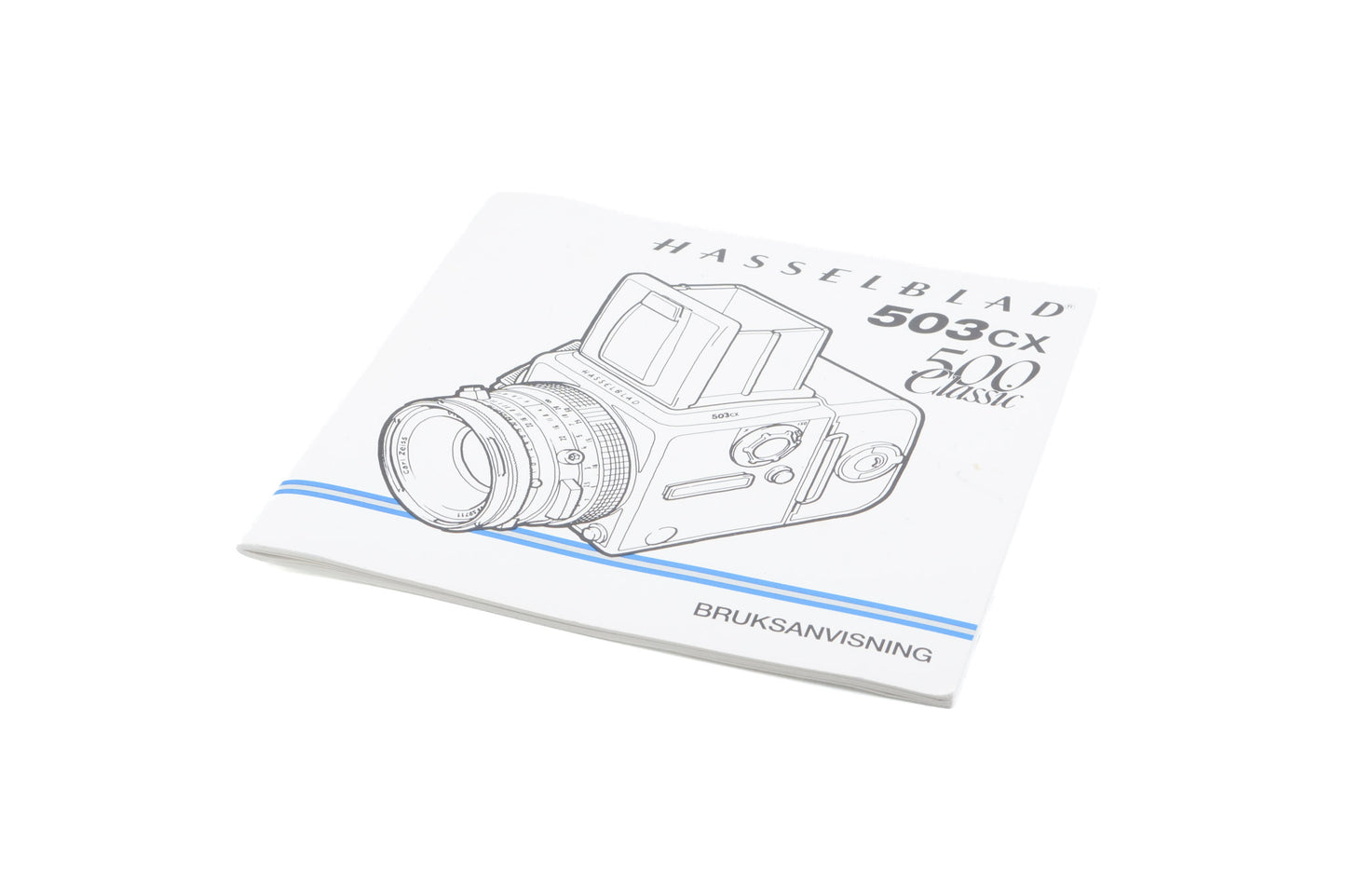 Hasselblad 503CX & 500 Classic Instruction Manual - Accessory