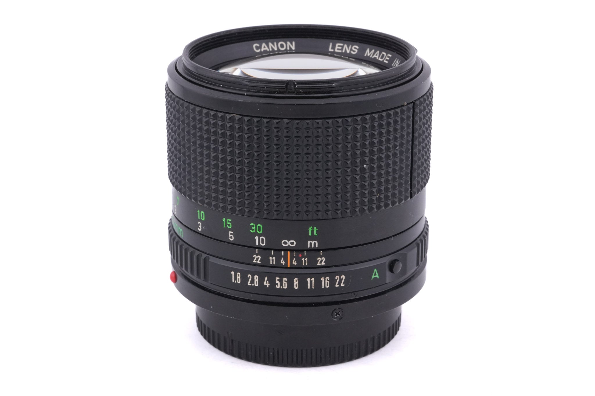 ★良品★ キヤノン CANON NEW FD 85mm F1.8 FD85mm F1.8 S.S.C. - キヤノンカメラミュージアム