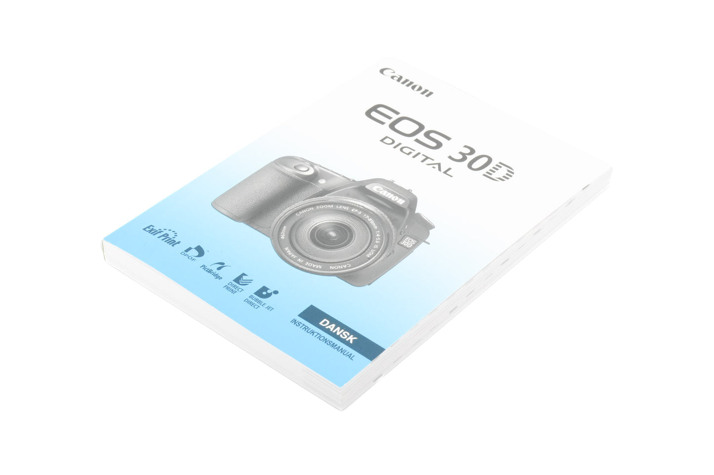 Canon EOS 30D Instructions
