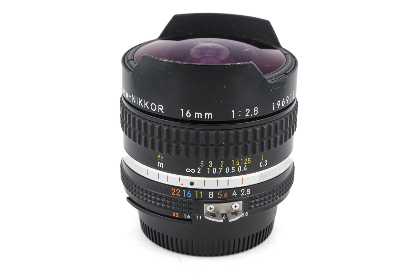 Nikon 16mm f2.8 Fisheye-Nikkor AI-S - Lens
