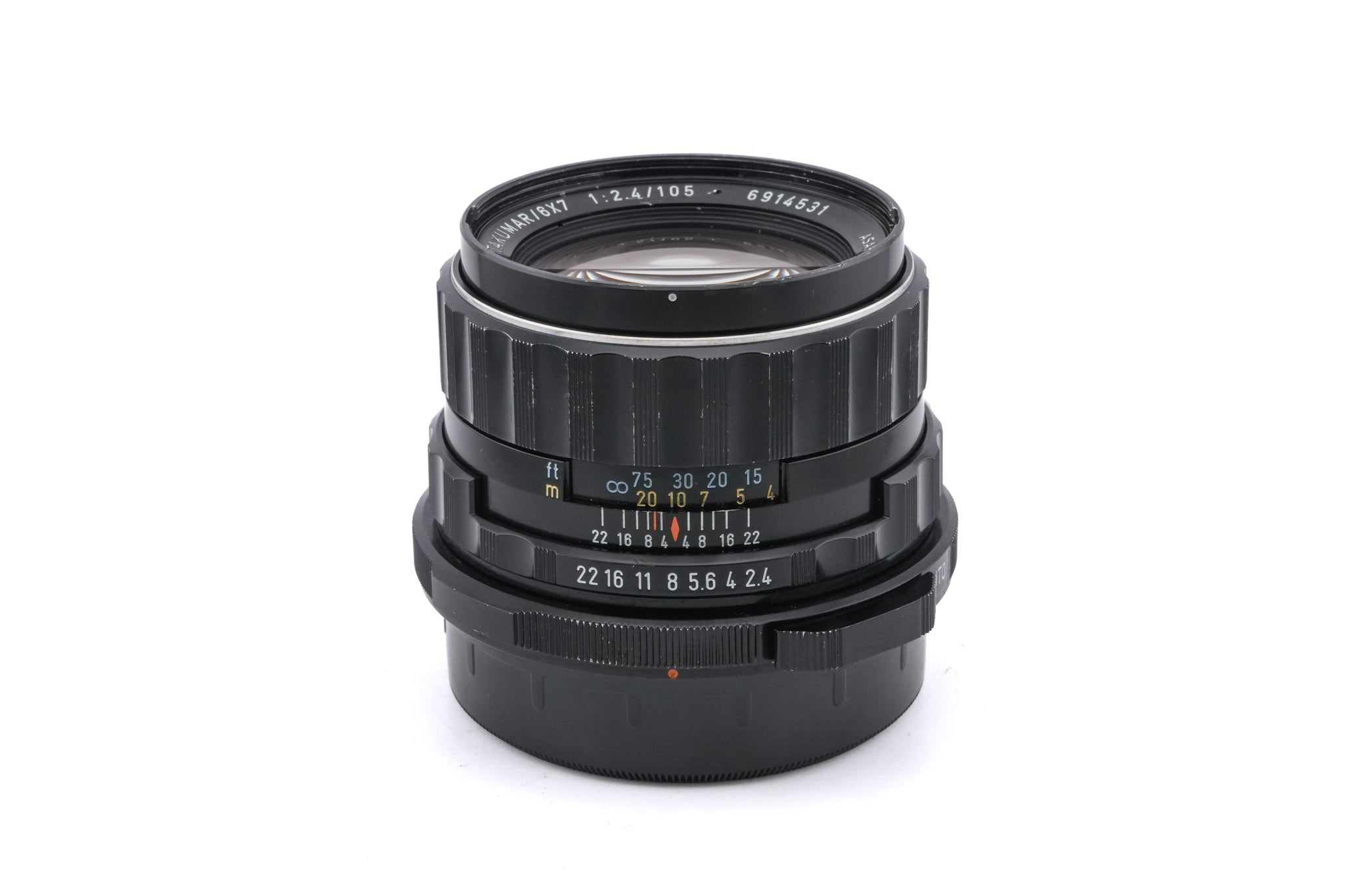 【美品】PENTAX 6x7 TAKUMAR 105mm F2.4 グリップ付き Pentax 105mm f2.4 Super-Multi-Coated Takumar 6X7 – Kamerastore