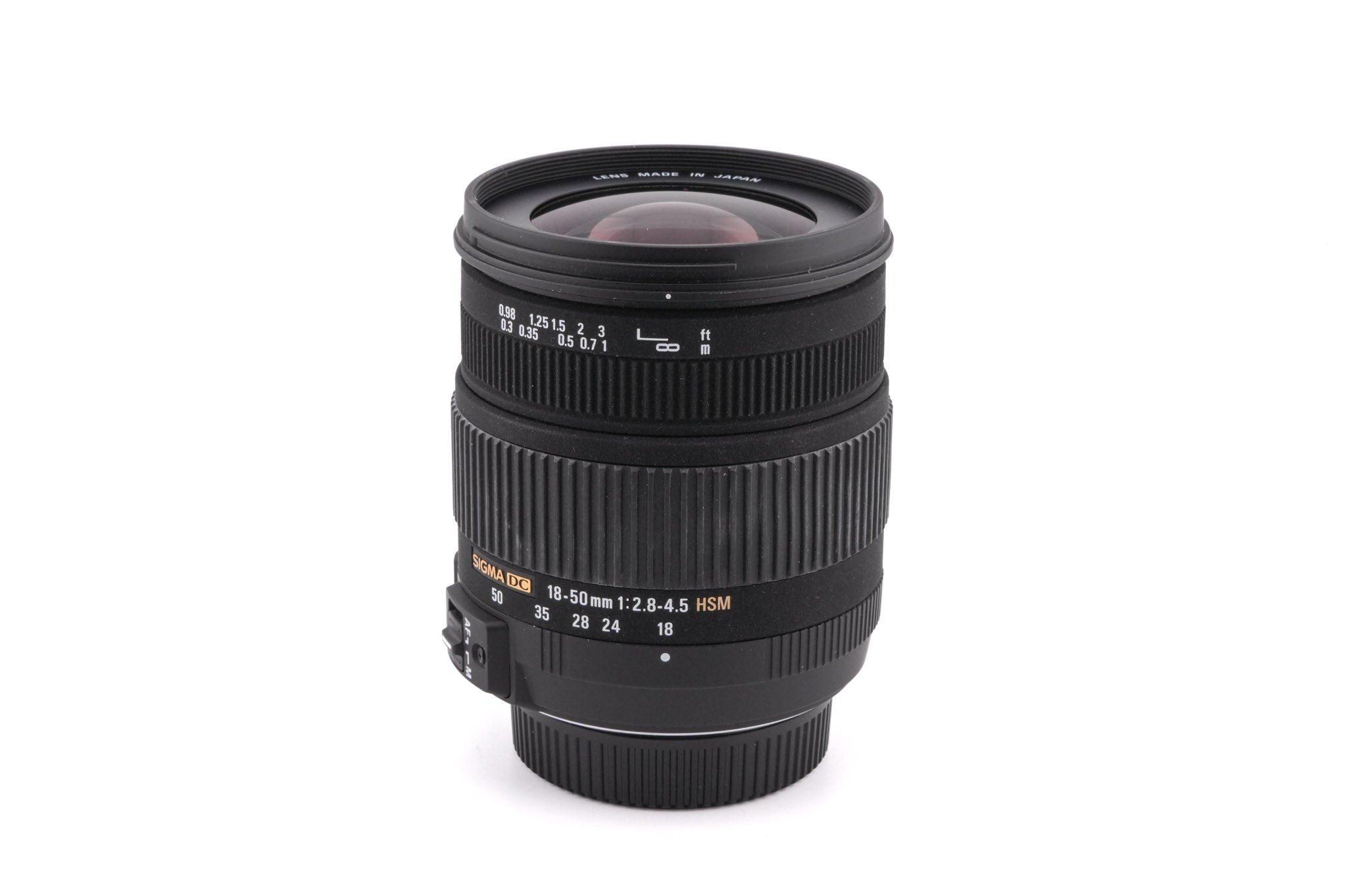 Sigma DC 18-50mm F/2.8-4.5 OS HSM Nikon ニコン Fマウント用 交換レンズ [UNUSED] Sigma DC 18-50mm f&frasl;2.8-4.5 HSM Aspherical OS AF DC Lens For Nikon
