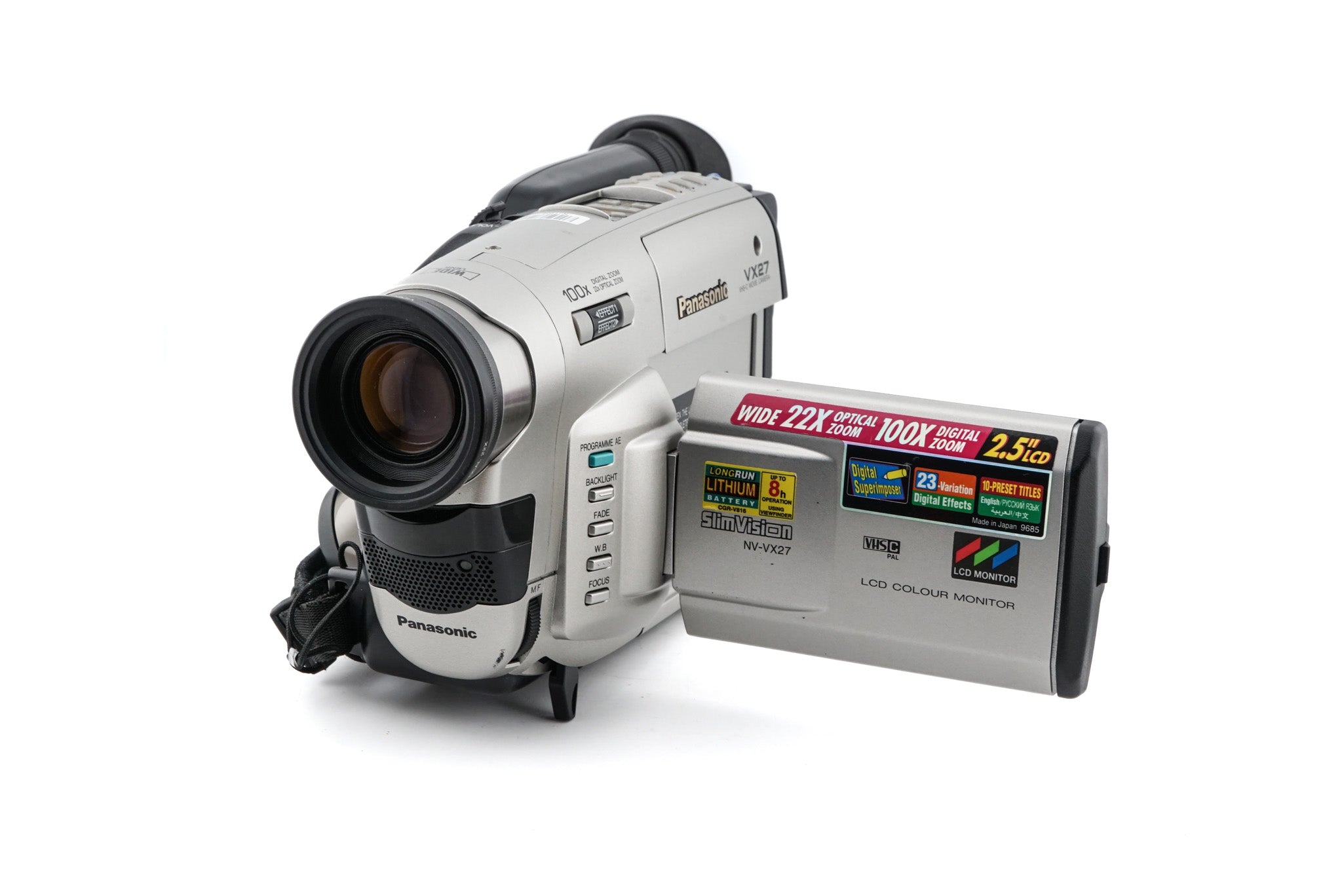 Panasonic SlimVision NV-VX27 Camera