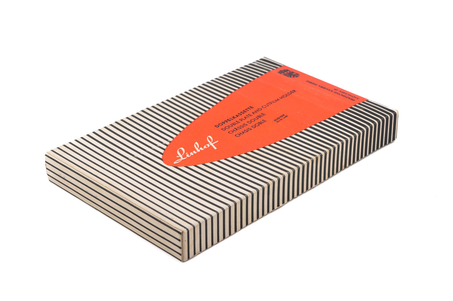 Linhof 9 x 12 cm Cut Film Holder (Early, Doppelkassette)