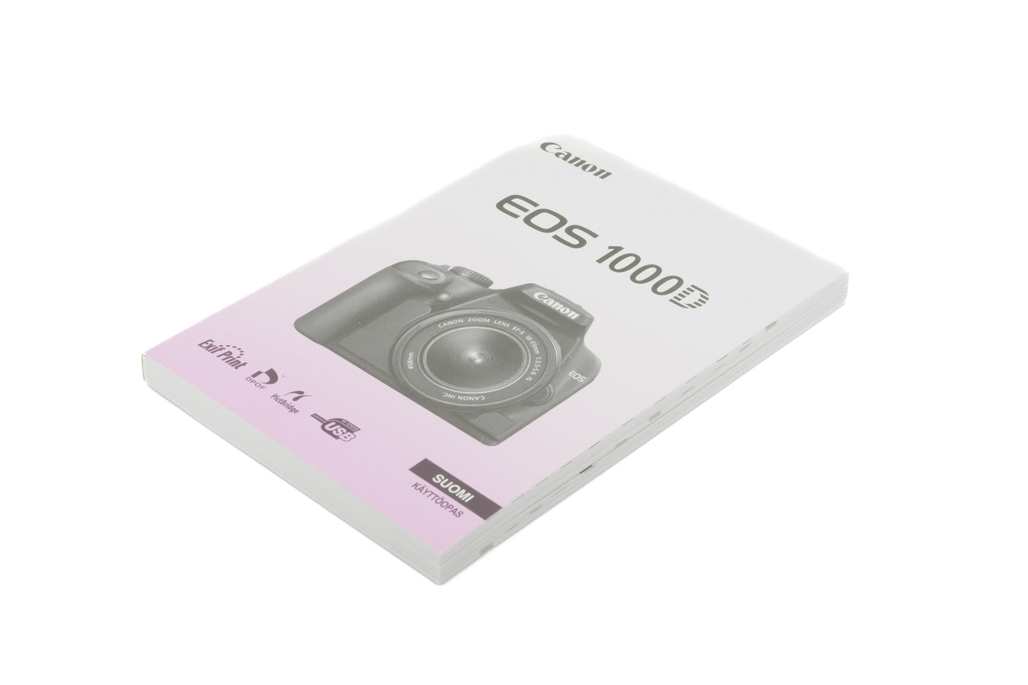 Canon 1000D Instructions