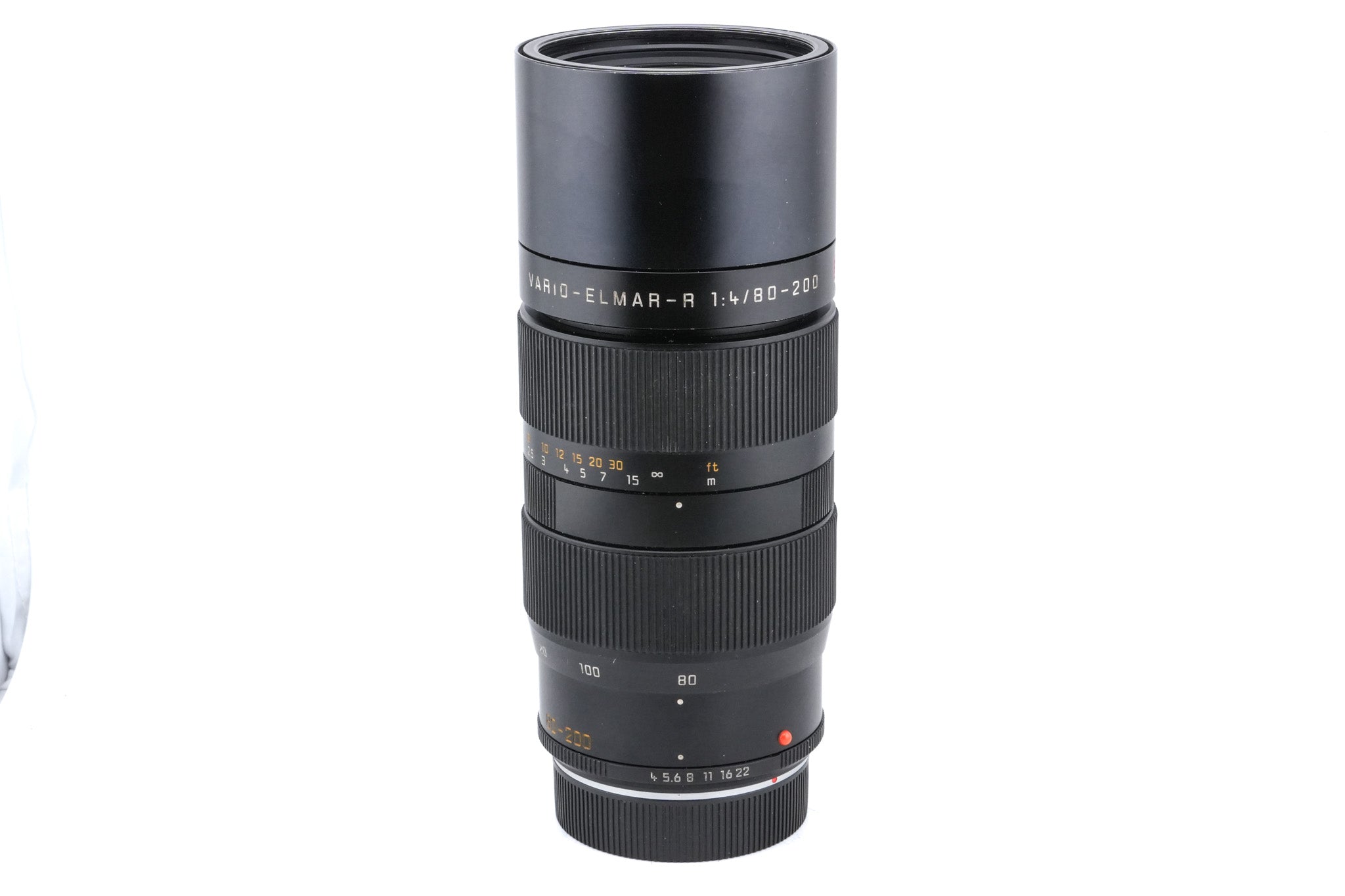 フィルムカメラ LEICAR6+LEICA VARIO-ELMAR-R 80-200mm F4 Leica 80-200mm f4 Vario-Elmar-R (ROM) (11281) – Kamerastore