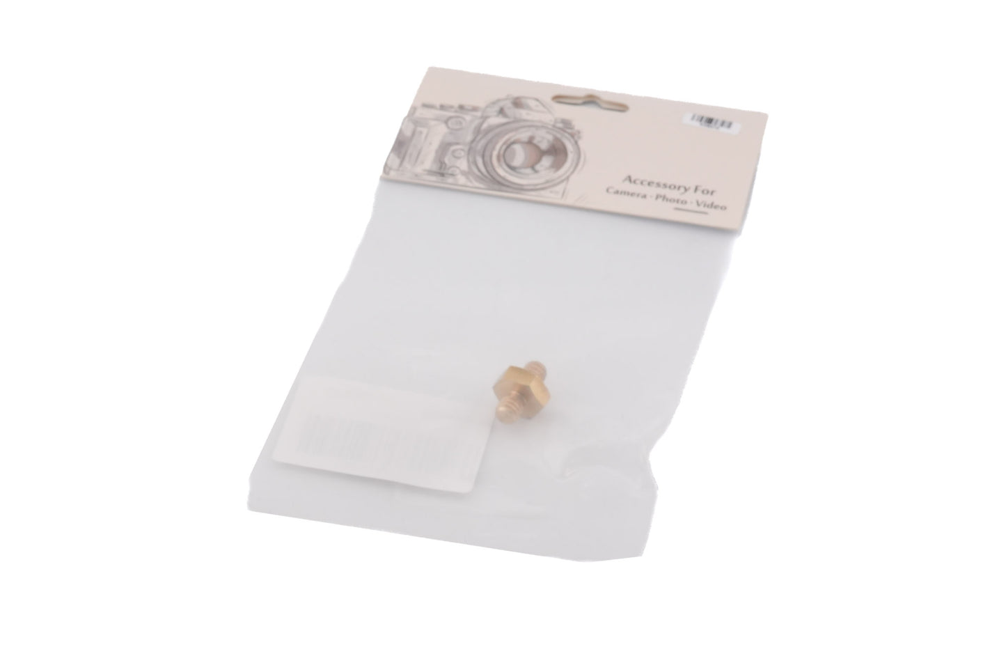 StudioKing 1/4" - 1/4" MC-1060B Male Spigot Adapter