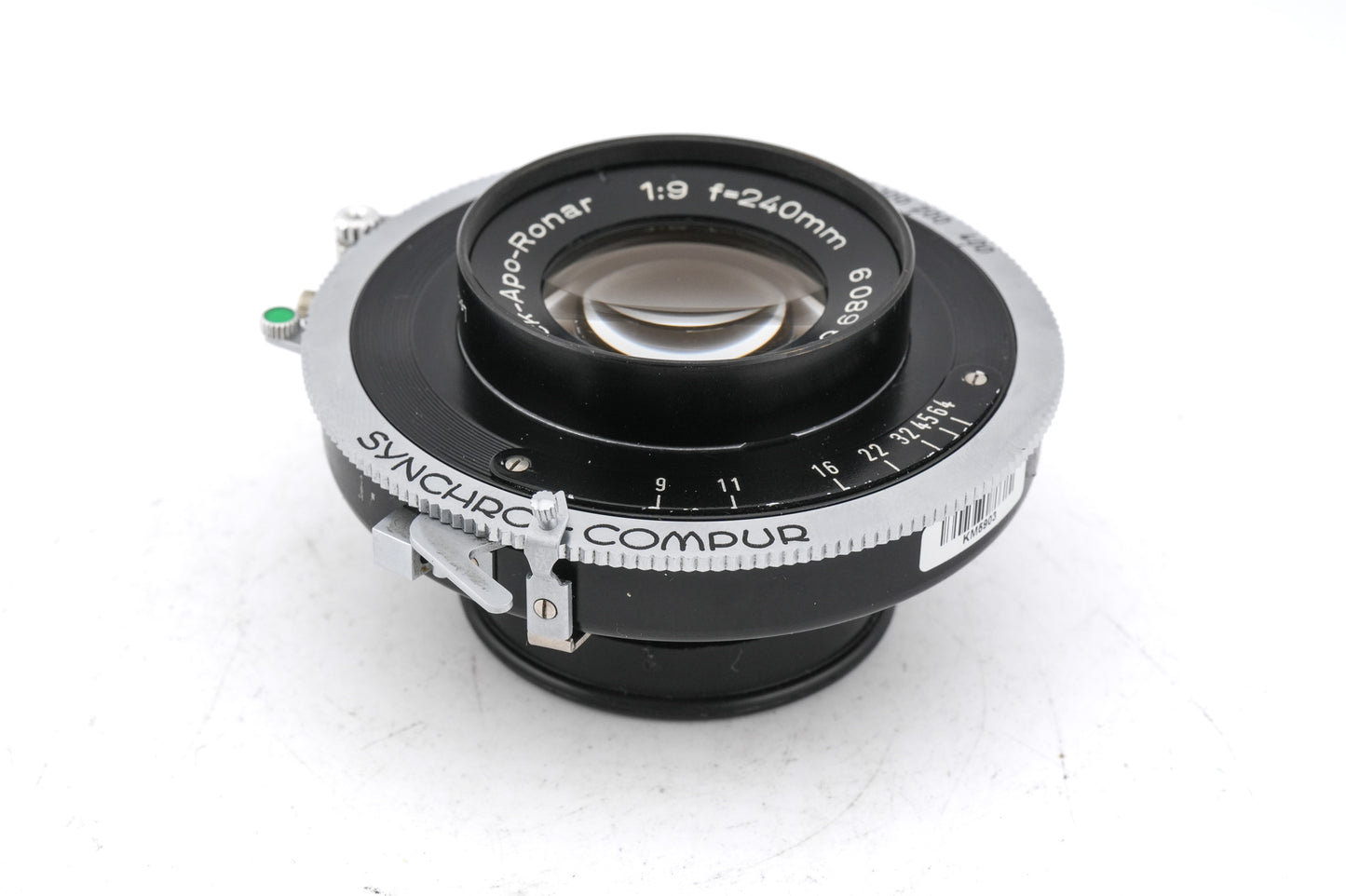 Rodenstock 240mm f9 Apo-Ronar (Shutter) - Lens