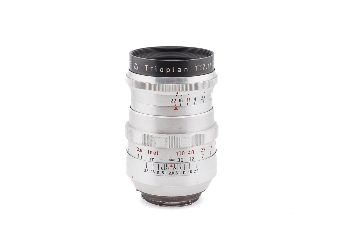 Meyer-Optik Görlitz 100mm f2.8 Trioplan V - Lens