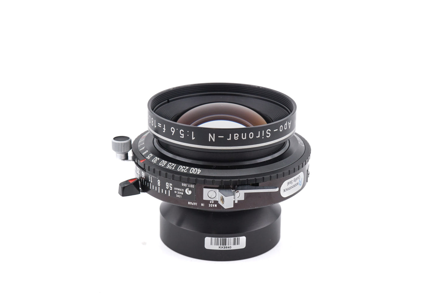 Rodenstock 180mm f5.6 APO Sironar-N (Shutter) - Lens