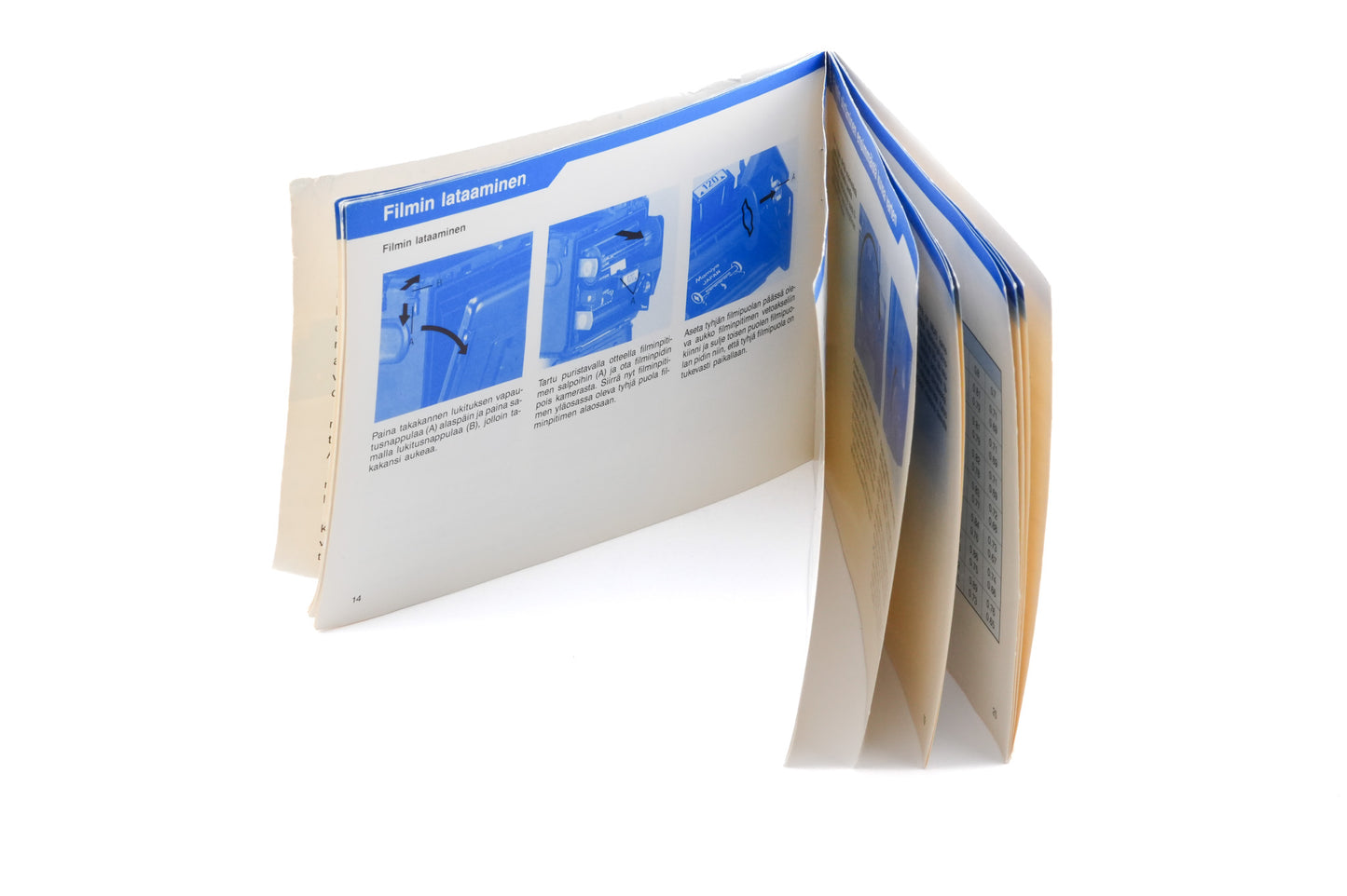 Mamiya M645 Super Instructions