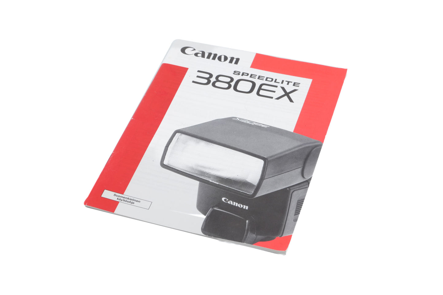 Canon Speedlite 380EX Instructions