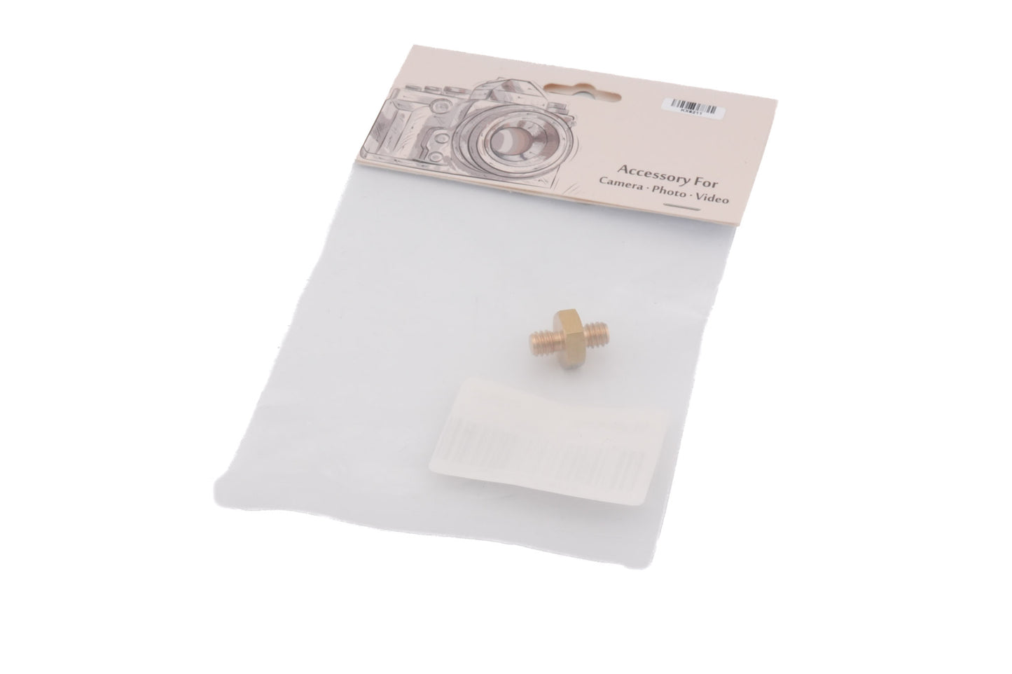 StudioKing 1/4" - 1/4" MC-1060B Male Spigot Adapter