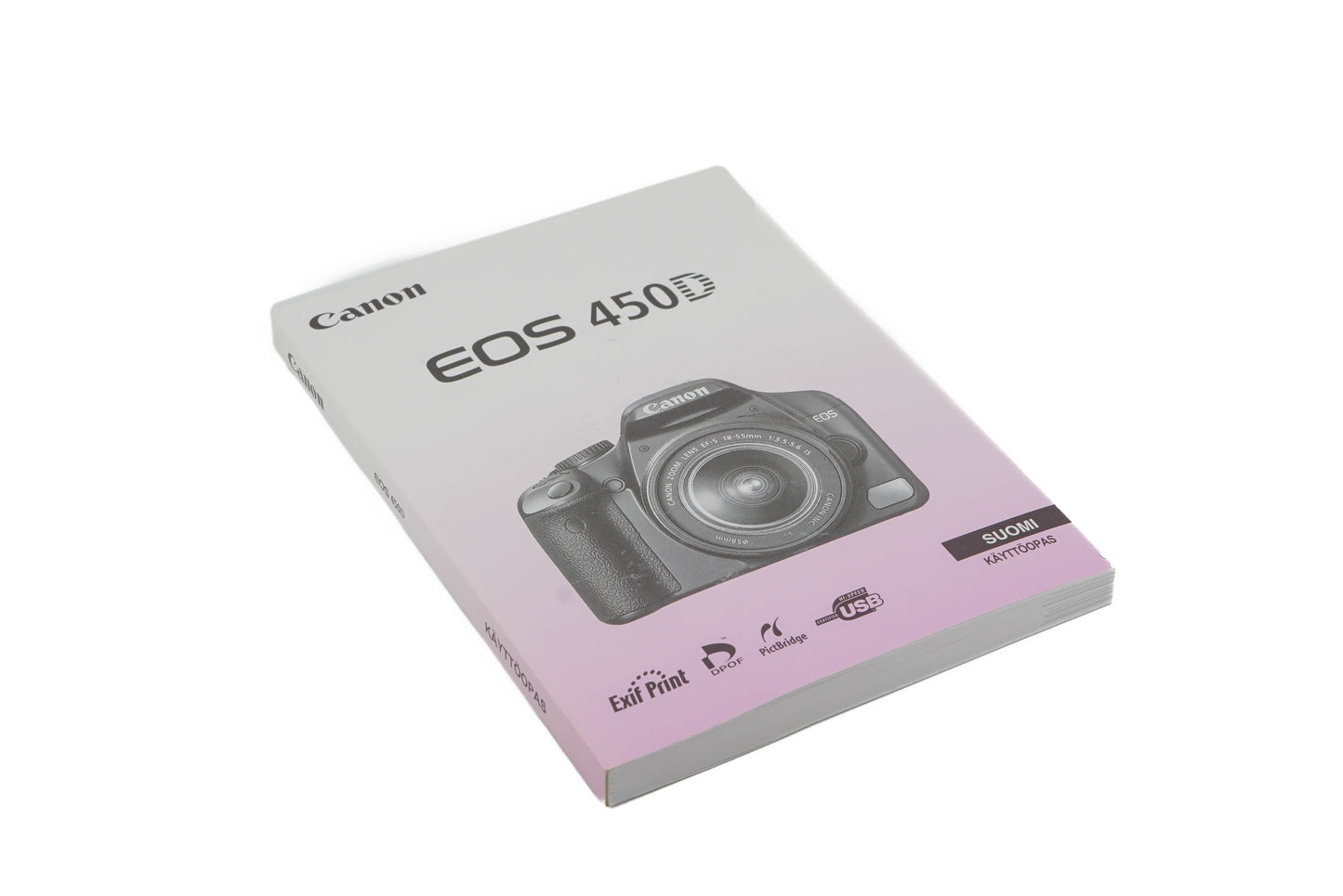 Canon 450D Instructions