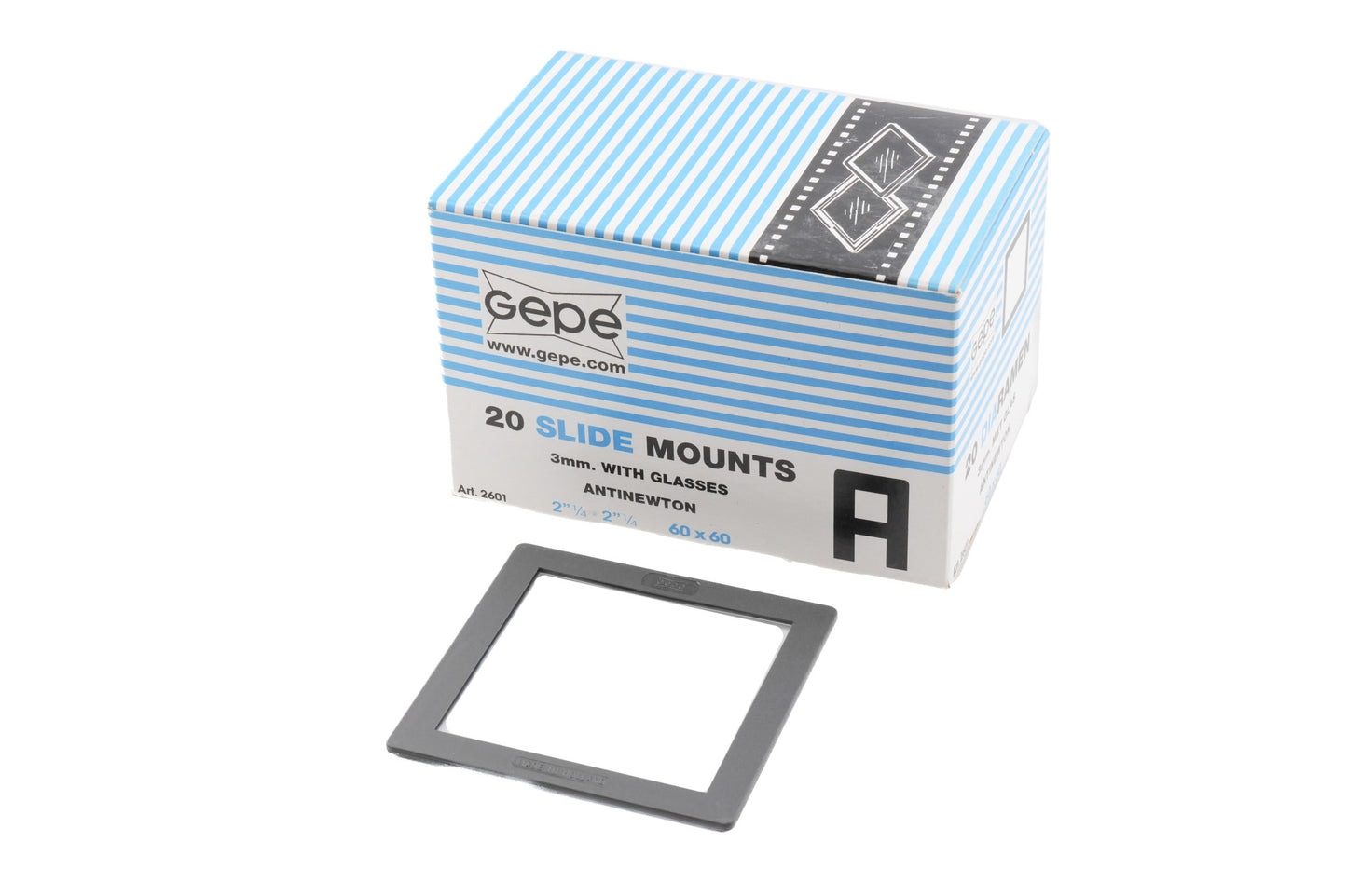 Gepe 60 x 60 mm Anti-Newton Glass Slide Mounts - Accessory