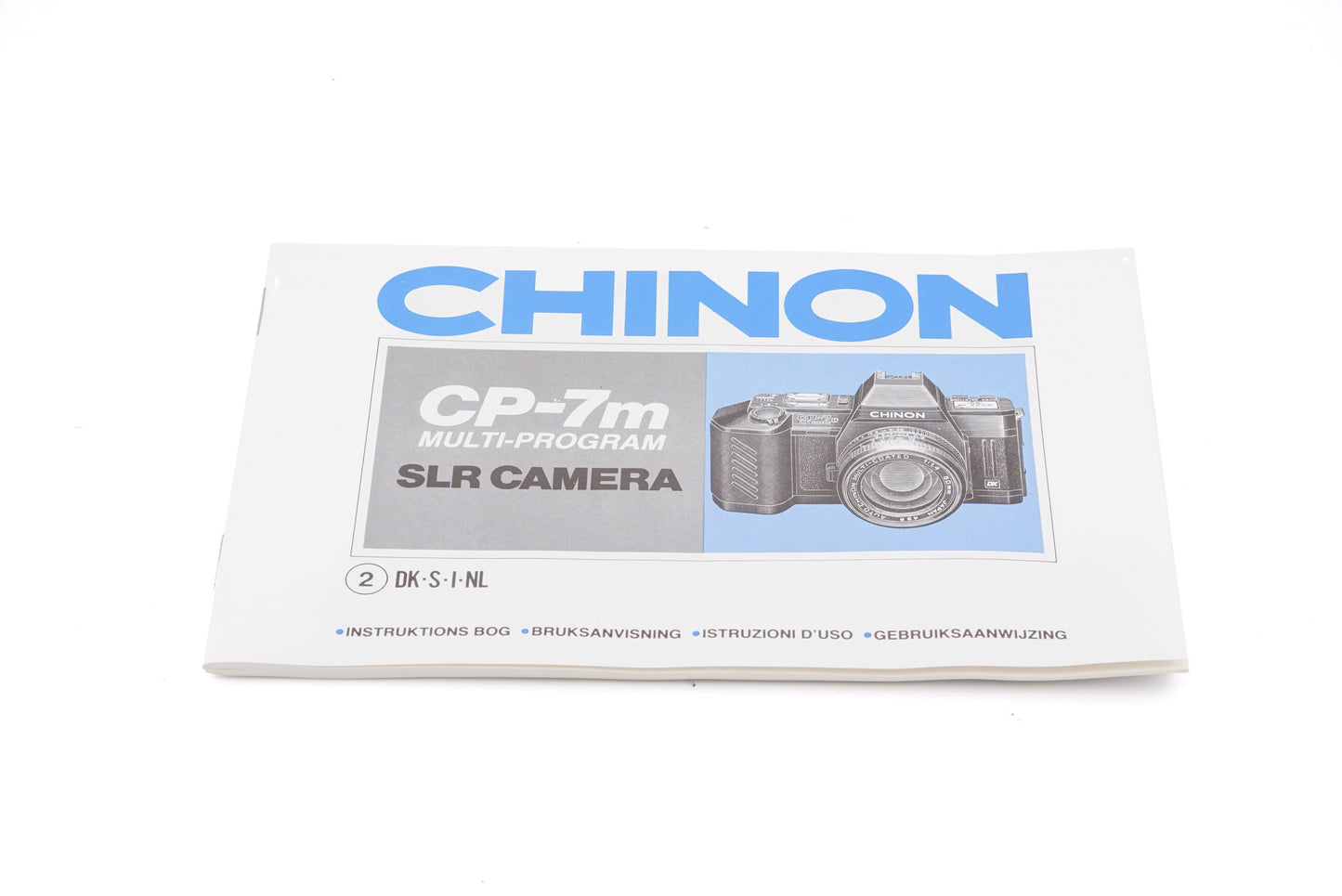 Chinon CP-7m Multi-Program Instructions - Accessory