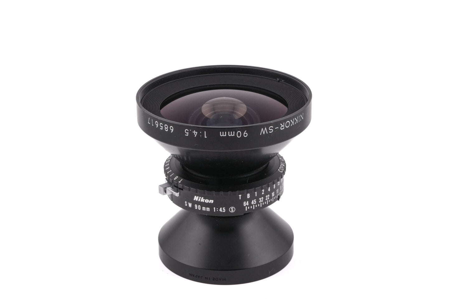 Nikon 90mm f4.5 Nikkor-SW (Shutter) - Lens