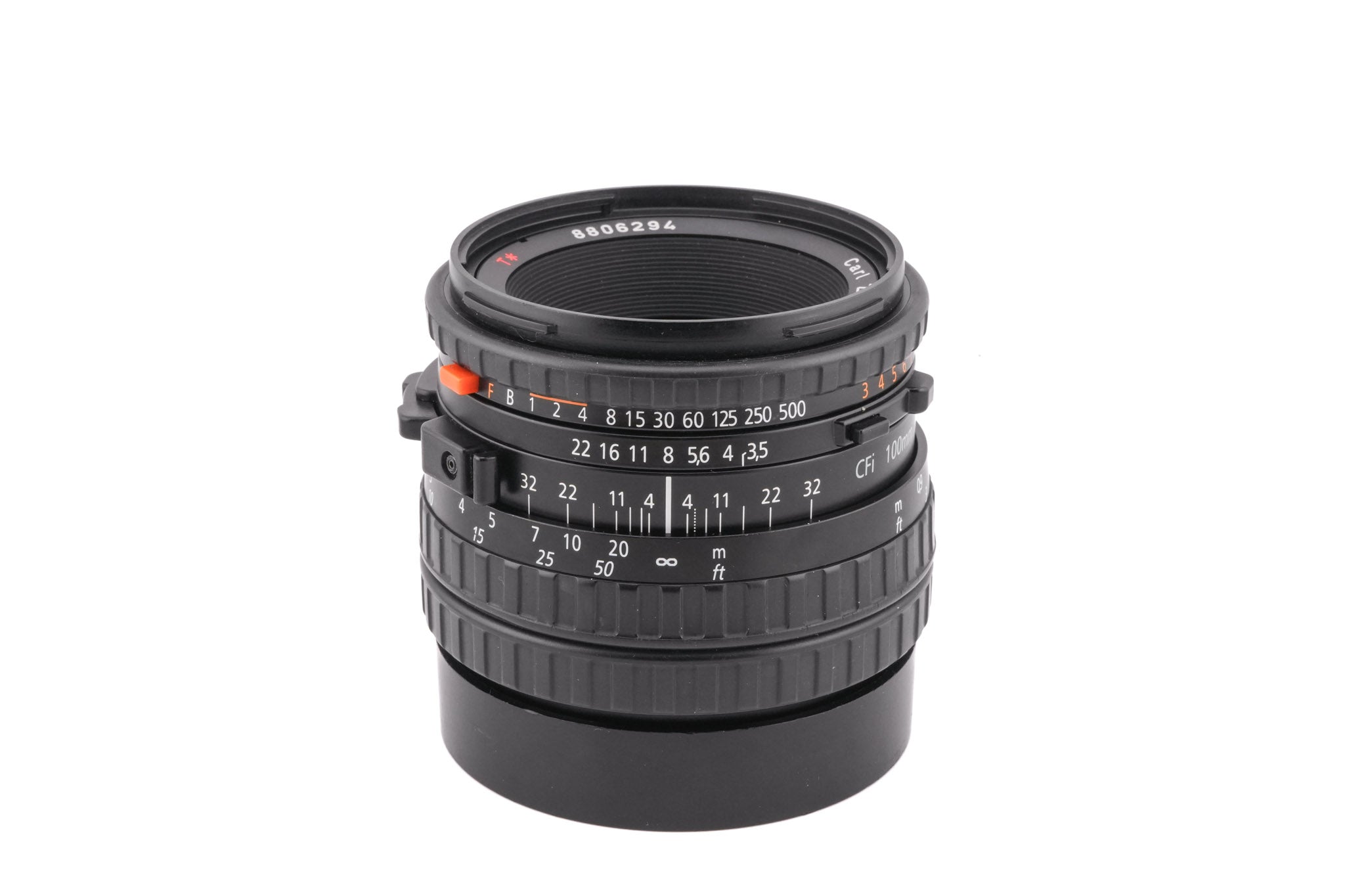 【HASSELBLAD】Carl Zeiss CF 100mm F3.5 T* Carl Zeiss 100mm f3.5 Planar T* CFi Lens for Hasselblad V