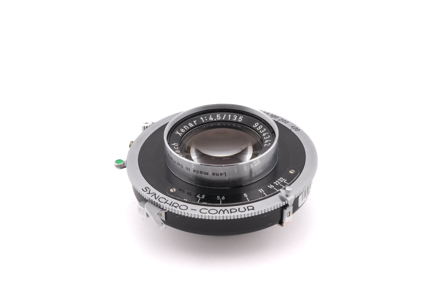 Schneider-Kreuznach 135mm f4.5 Xenar (Shutter) - Lens