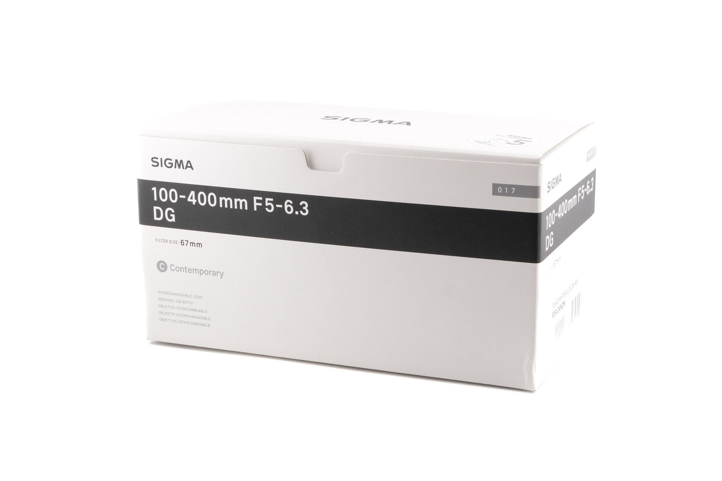 Sigma 100-400mm f5-6.3 DG OS HSM C (Contemporary)