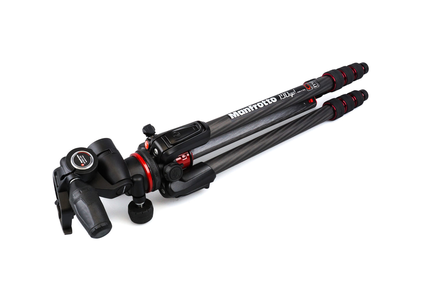 Manfrotto MK190GOC4TB-3W 190GO! CF 4-Section Tripod Kit 3W - Accessory