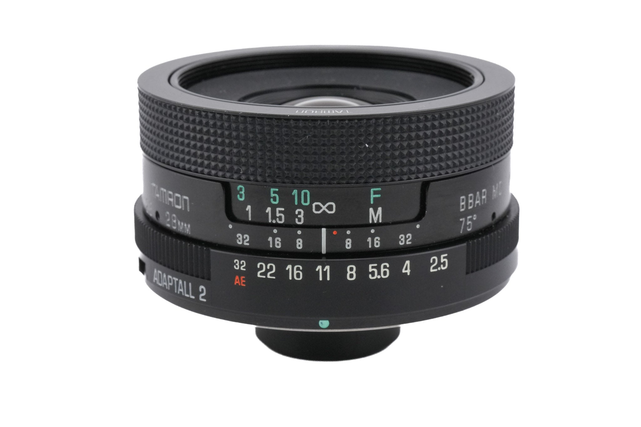 レンズ(単焦点) TAMRON 28mm F2.5 BBAR MC Tamron 28mm f2.5 BBAR MC (02B) - Lens – Kamerastore