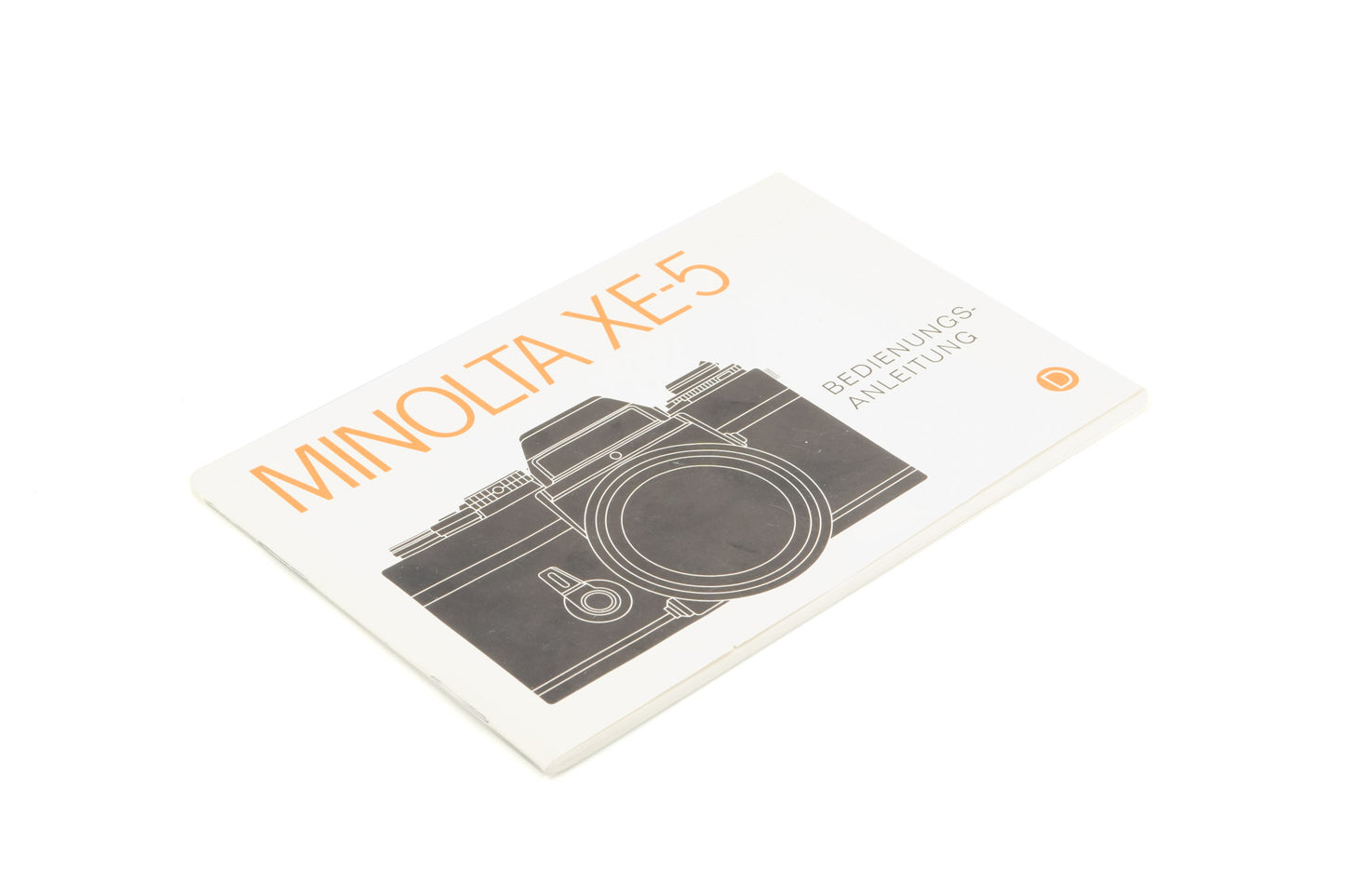 Minolta XE-5 Owner's Manual