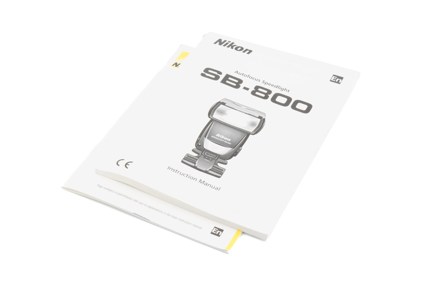 Nikon SB-800 Instructions