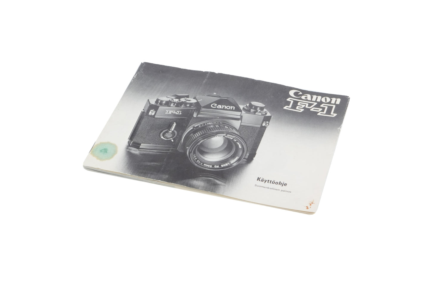 Canon F-1 Instructions