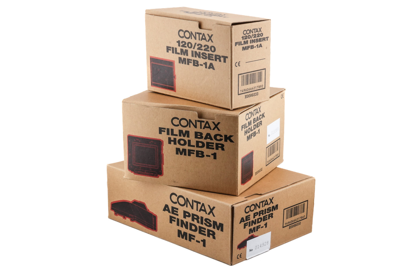 Contax 645 + MFB-1 120/220 Film Back Holder + MFB-1A 120/220 Film Insert + MF-1 AE Prism Finder + 80mm f2 Planar T*