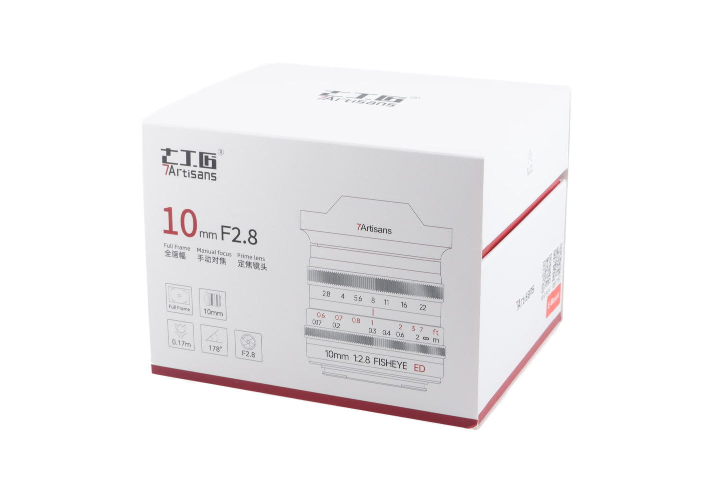 7Artisans 10mm f2.8 Fish-Eye ED