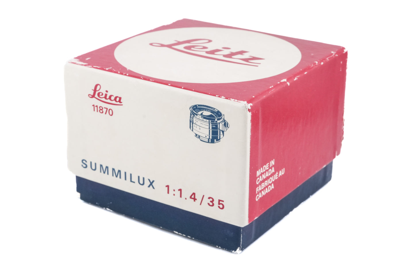 Leica 35mm f1.4 Summilux (Type II) (Black, 11870)