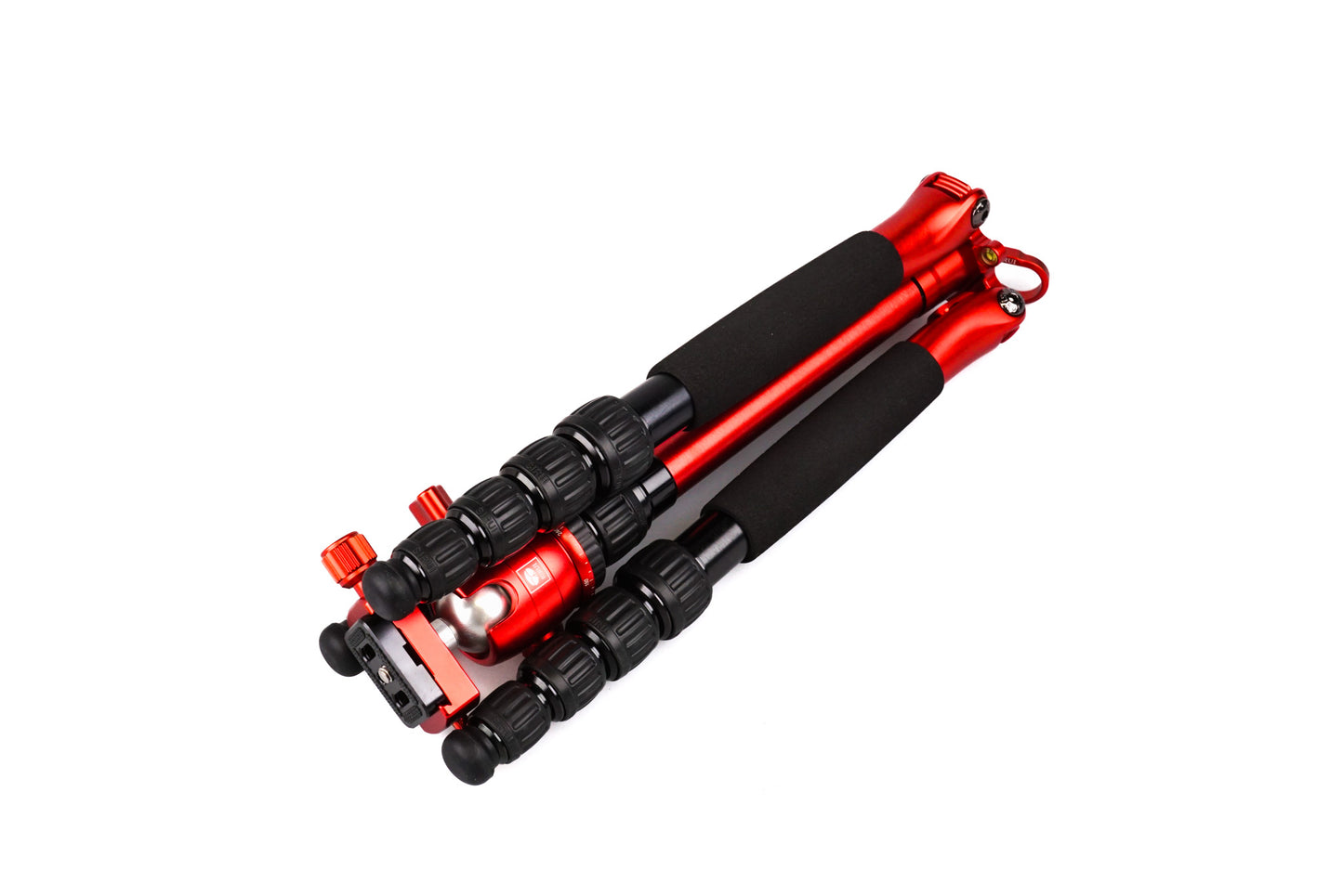 Sirui T-005SR Tripod & B-00R Ball Head Kit (Red) - Accessory
