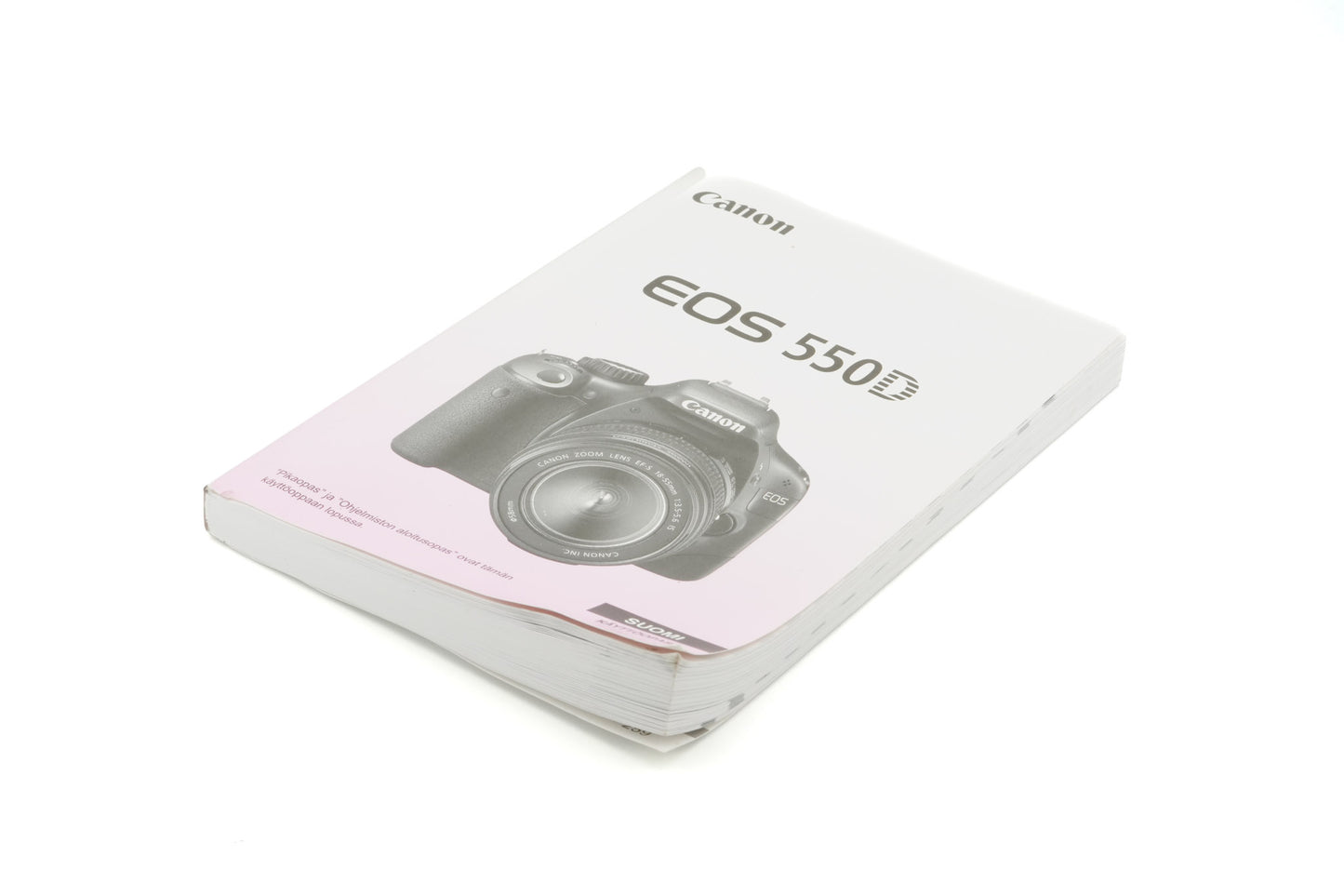 Canon EOS 550D Instructions