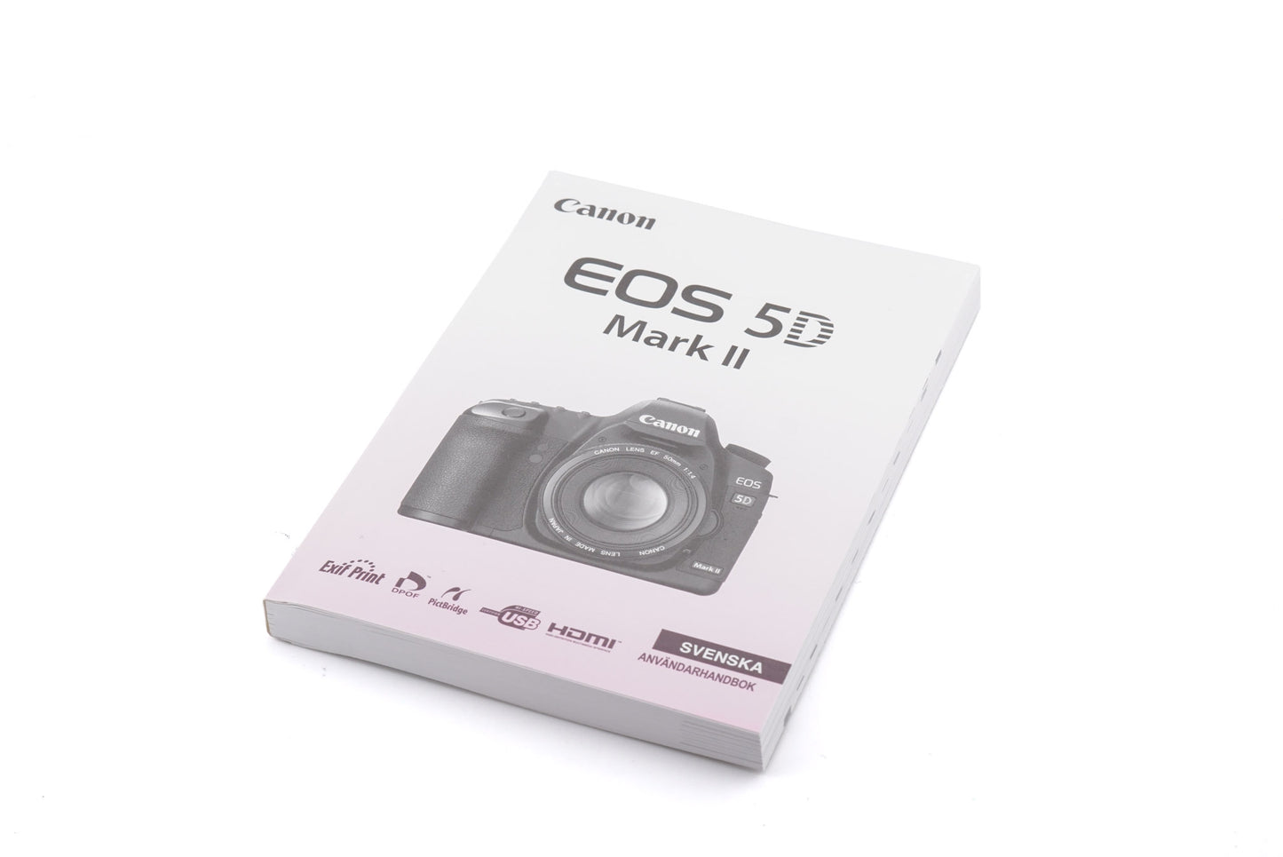 Canon 5D Mark II Instructions