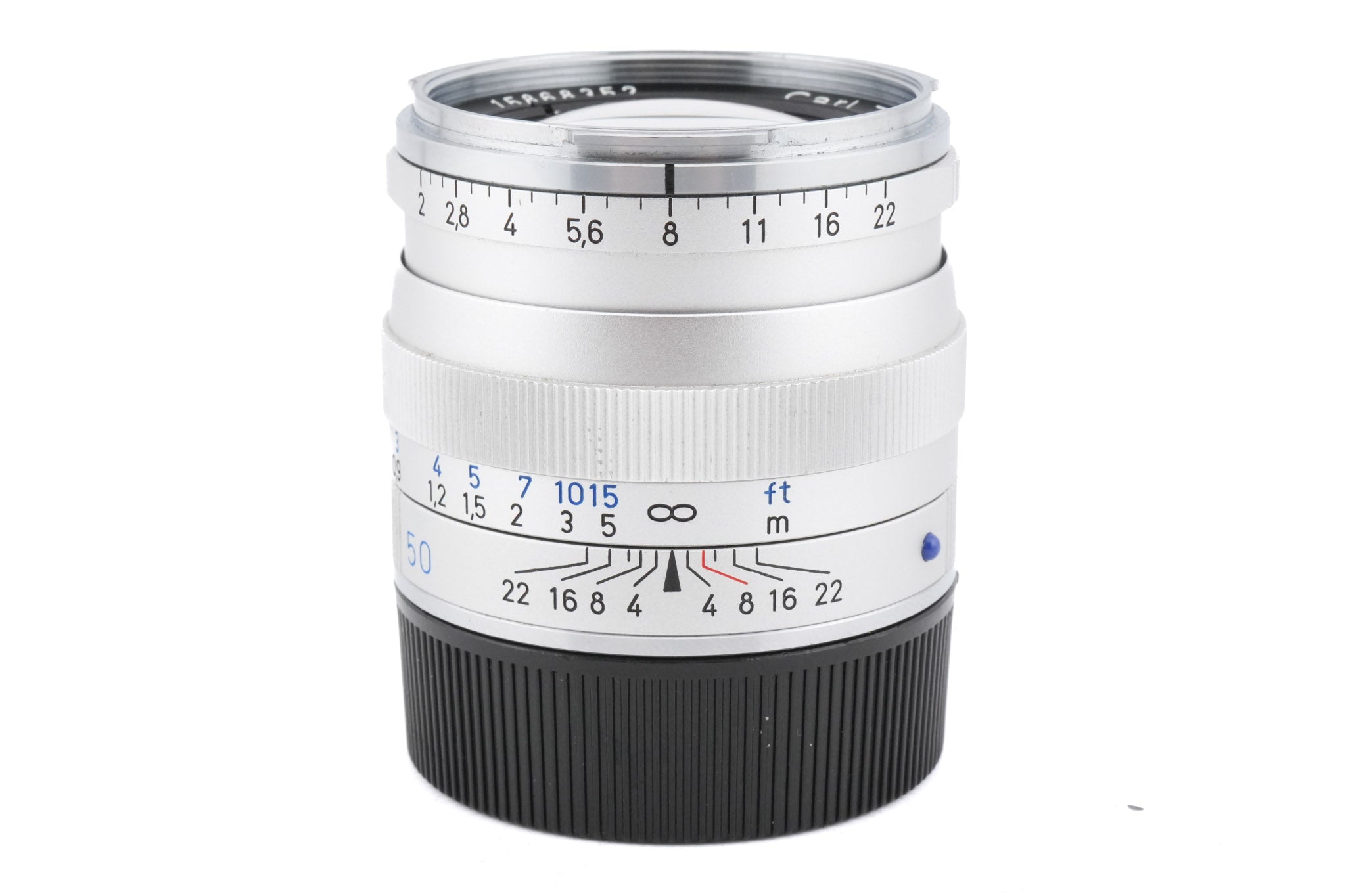 carl zeiss planar T 50mm f2 zm シルバー レンズ(単焦点) Carl Zeiss