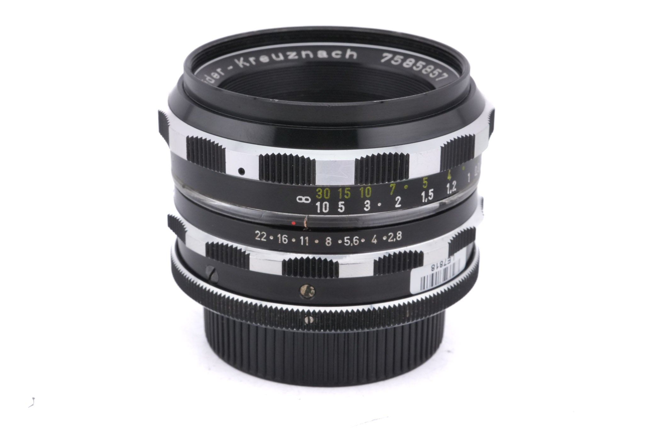 Schneider-Kreuznach 50mm f2.8 Edixa-Xenar – Kamerastore
