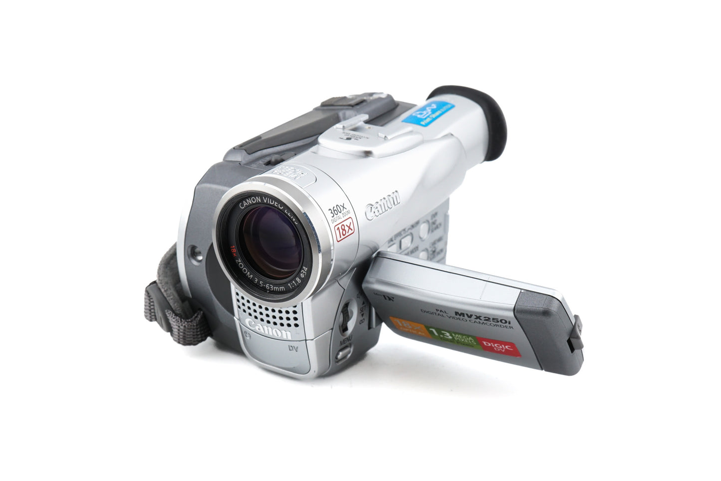 Canon MVX250i Digital Video Camcorder - Camera