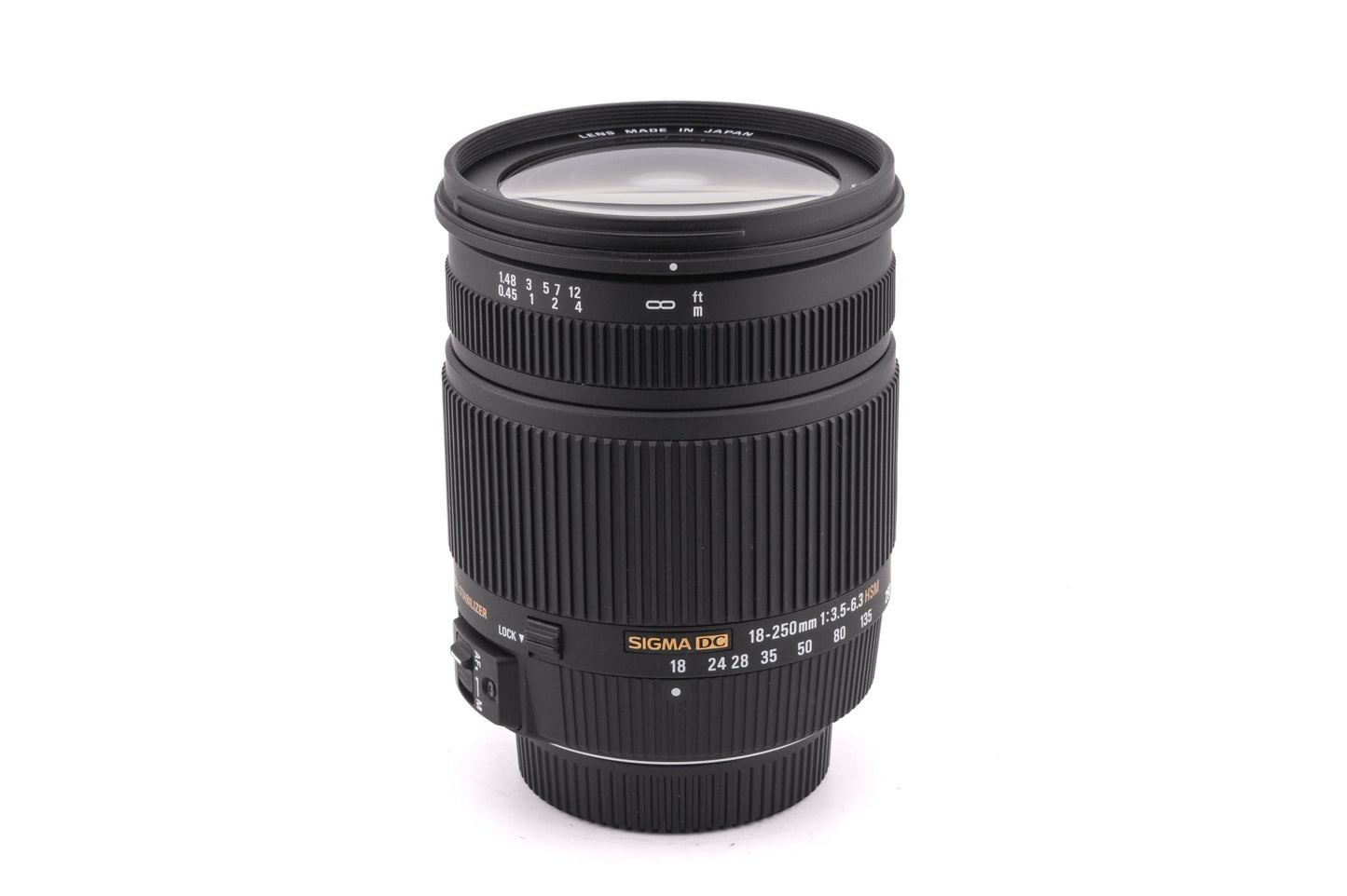 Sigma 18-250mm f3.5-6.3 DC OS HSM - Lens